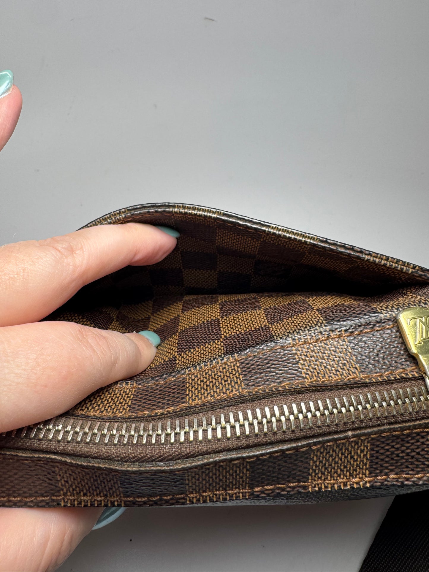 Louis Vuitton Geronimo Damier Ebene Belt Bag/Crossbody Bag
