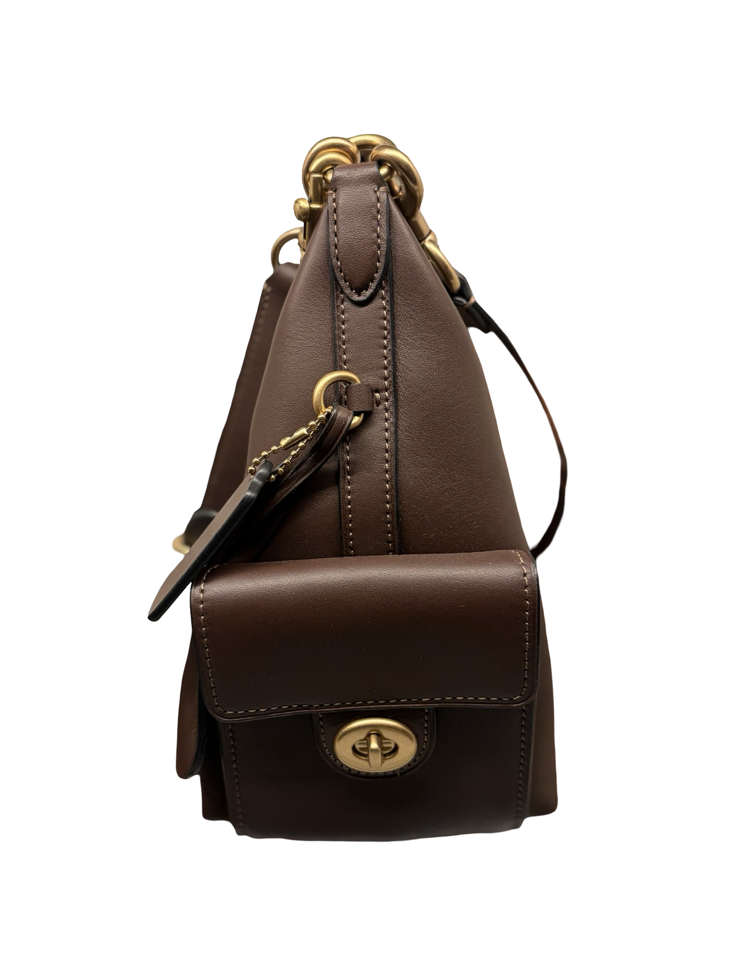 Coach Pocket Juliette 30 Maple Shoulder Bag & Crossbody