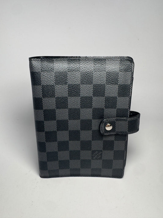Louis Vuitton Agenda MM Damier Graphite