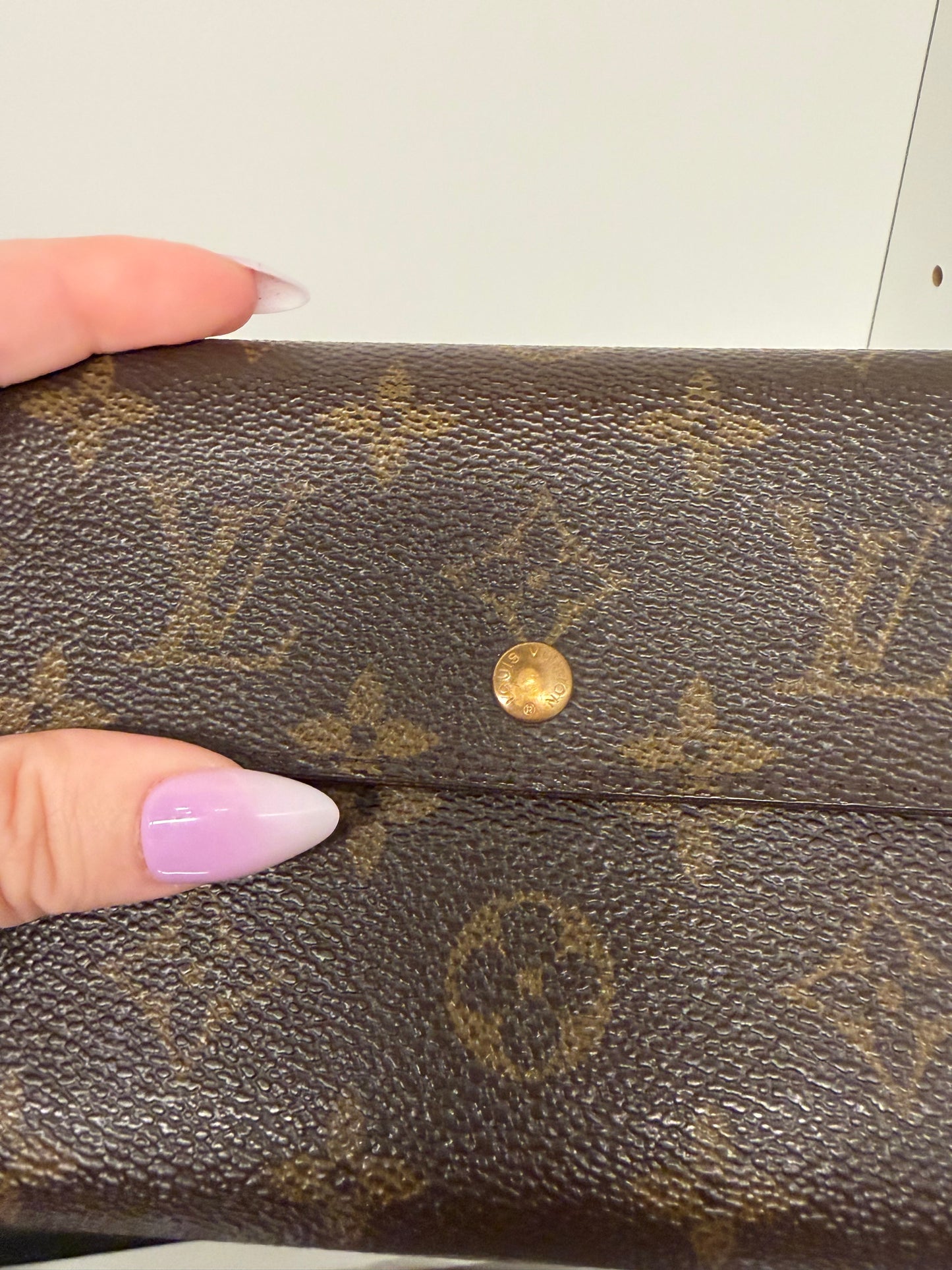 Louis Vuitton Etui papier passport monogram wallet