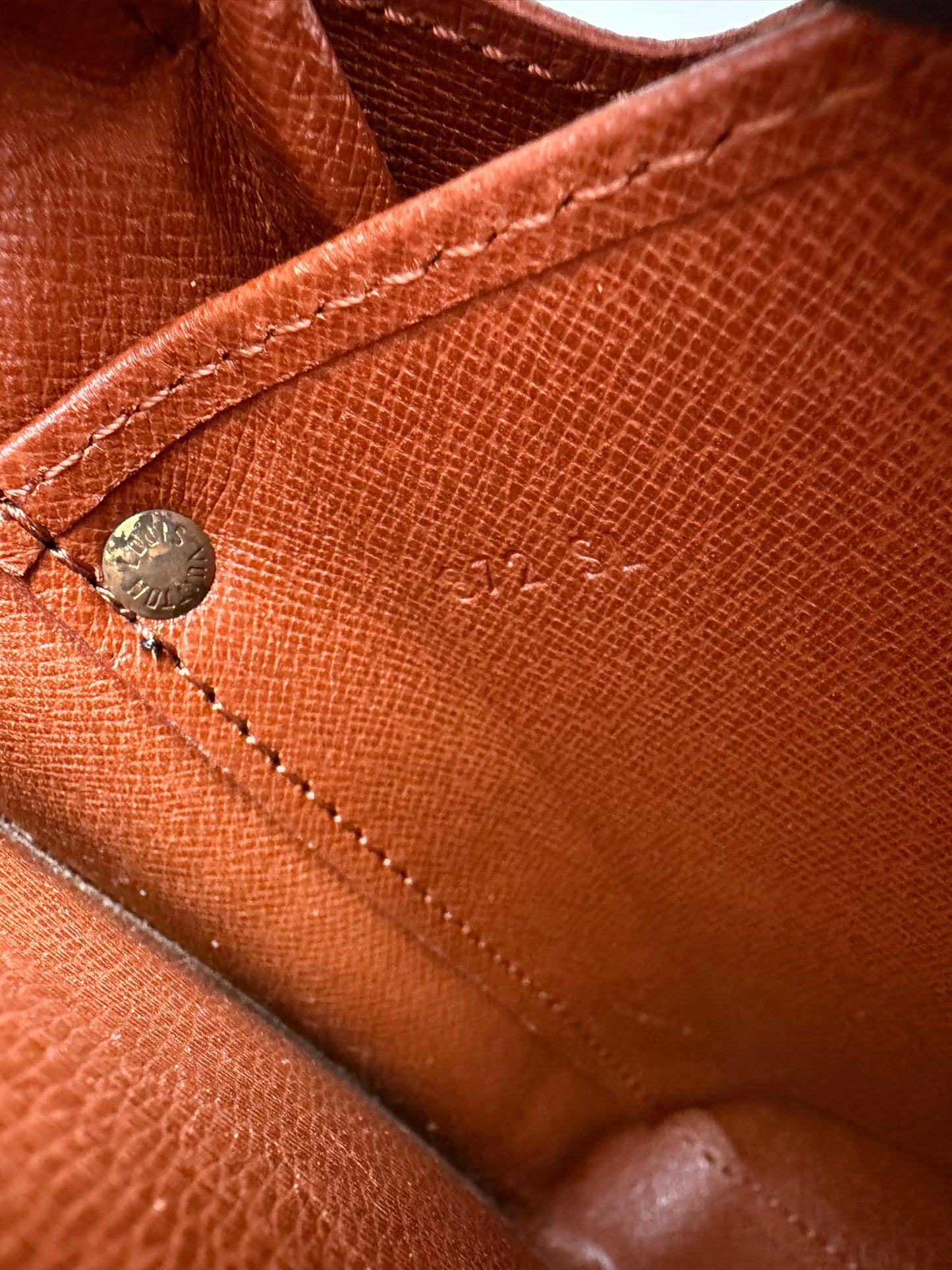 Louis Vuitton Cartouchière MM Monogram Crossbody/Shoulder Bag
