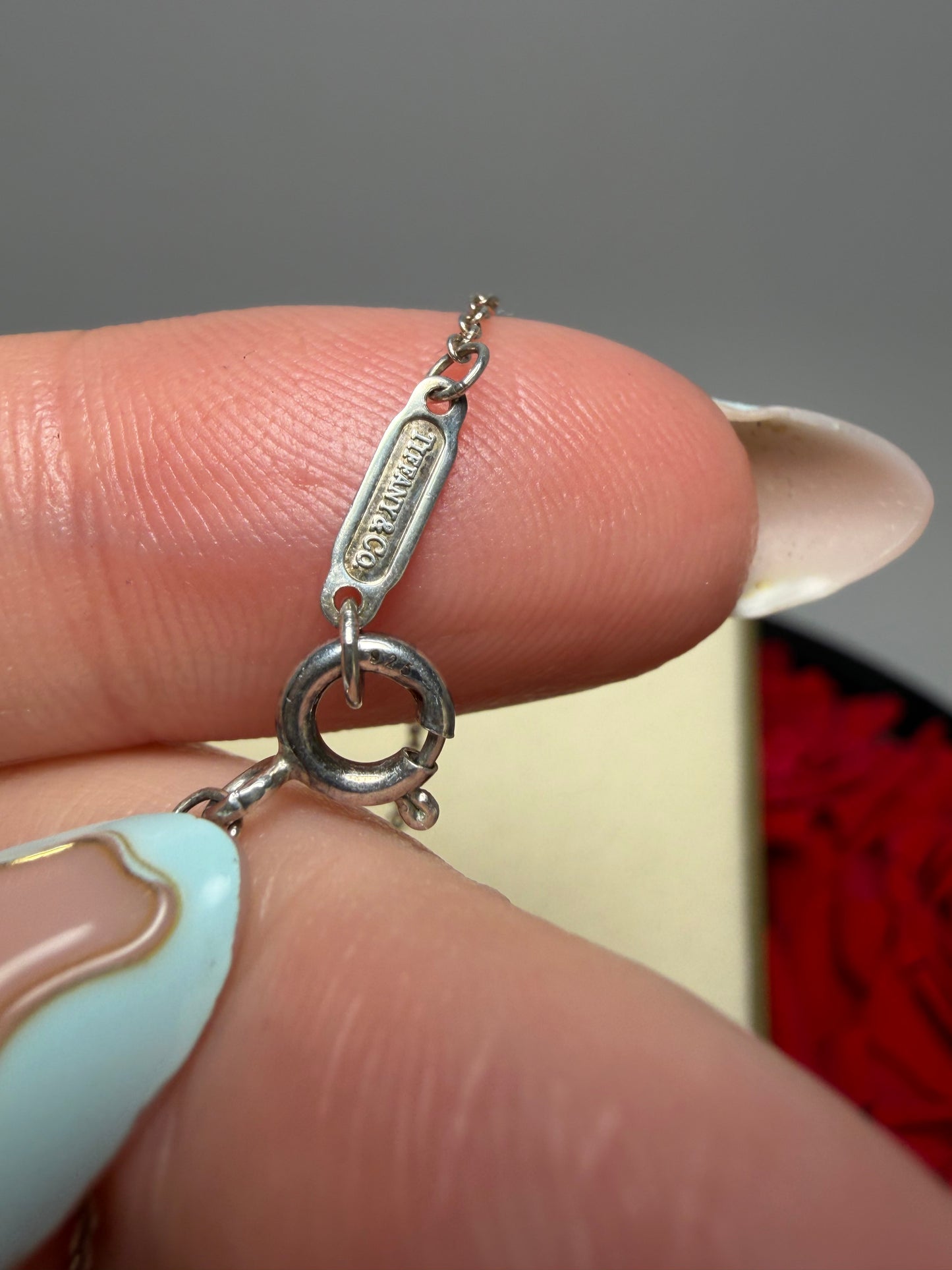 Tiffany & Co Return To Tiffany  Small Sterling Silver Necklace