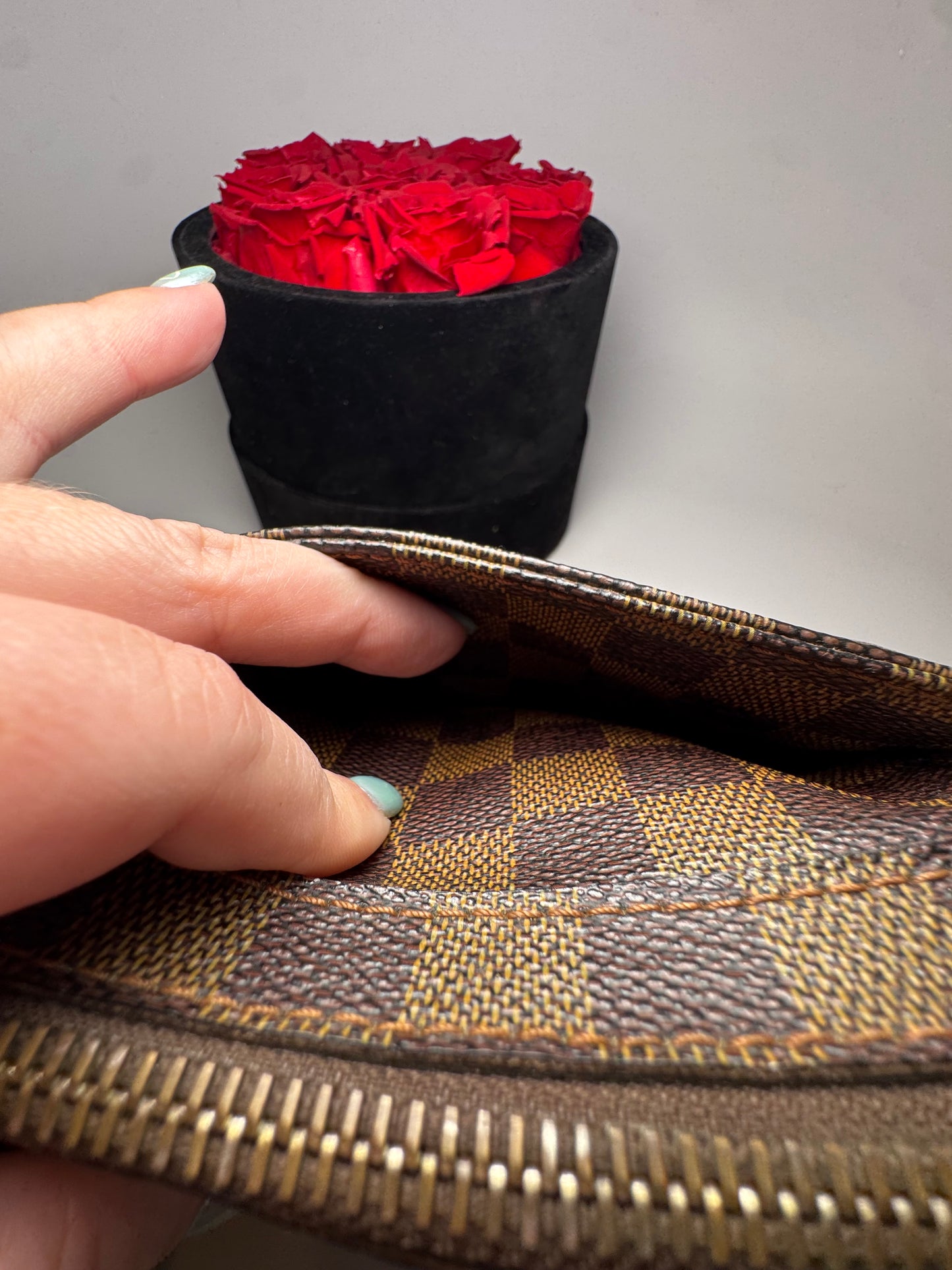 Louis Vuitton Geronimo Damier Ebene Belt Bag/Bum Bag