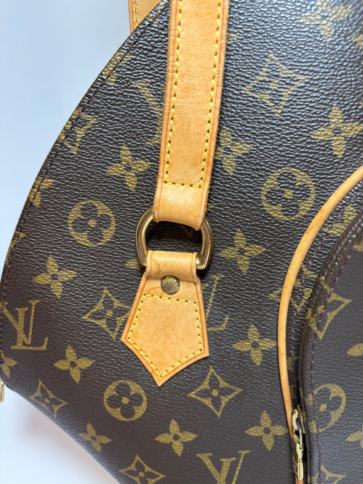 Louis Vuitton Ellipse GM Monogram Shoulder Bag, Made in France April 1998