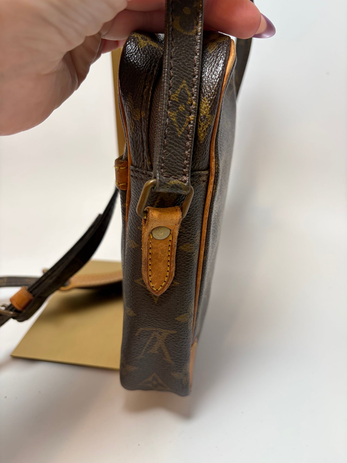 Louis Vuitton Danube Monogram Crossbody, Pre Date Code