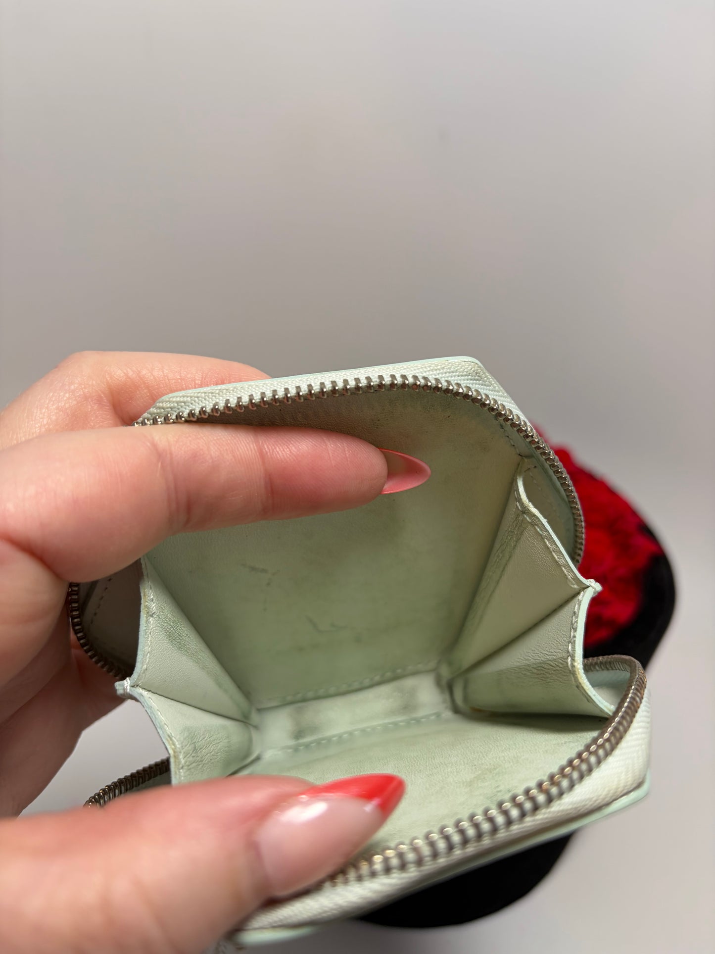 Louis Vuitton Porte Monnaie Flocon Bag Charm/Coin Purse Snow Flake