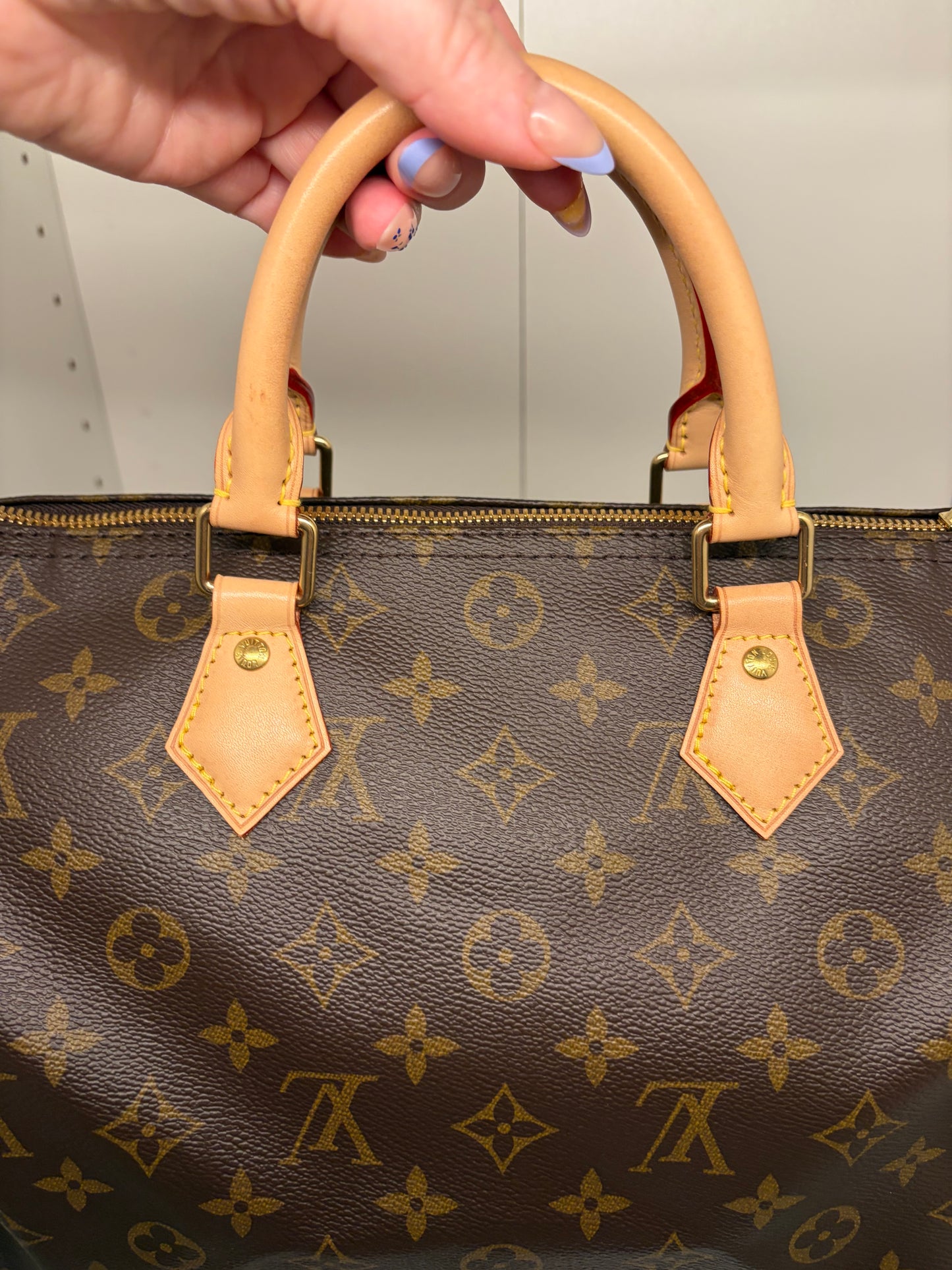 Louis Vuitton Speedy 30 Bandoulière Monogram w/COA Excellent Condition