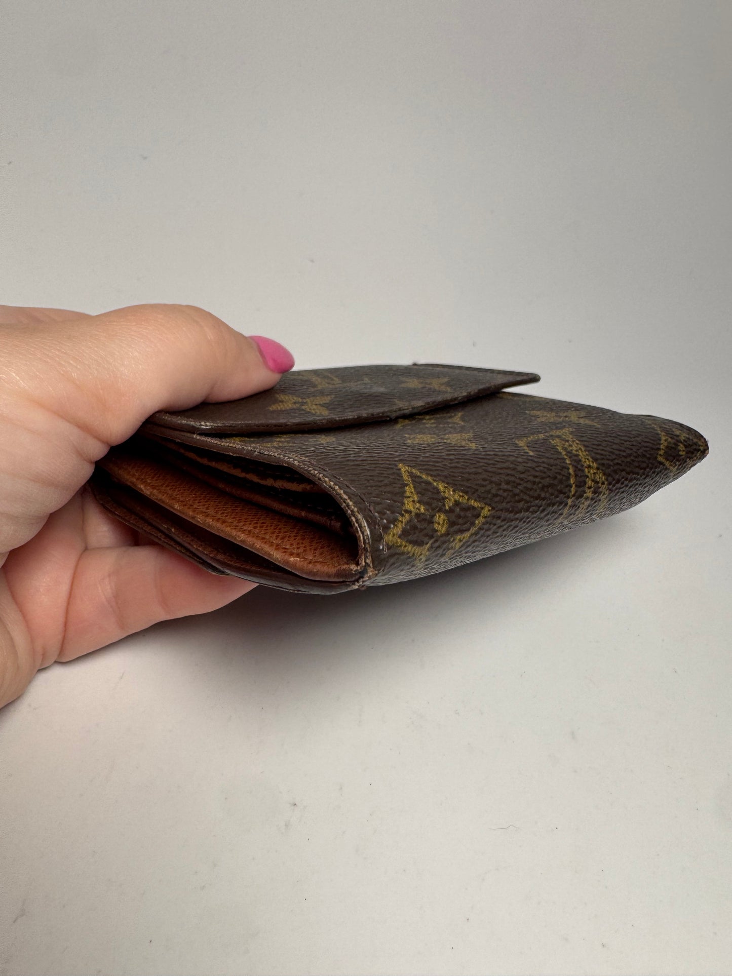 Louis Vuitton Elise Compact Monogram Wallet Made in France May 2000