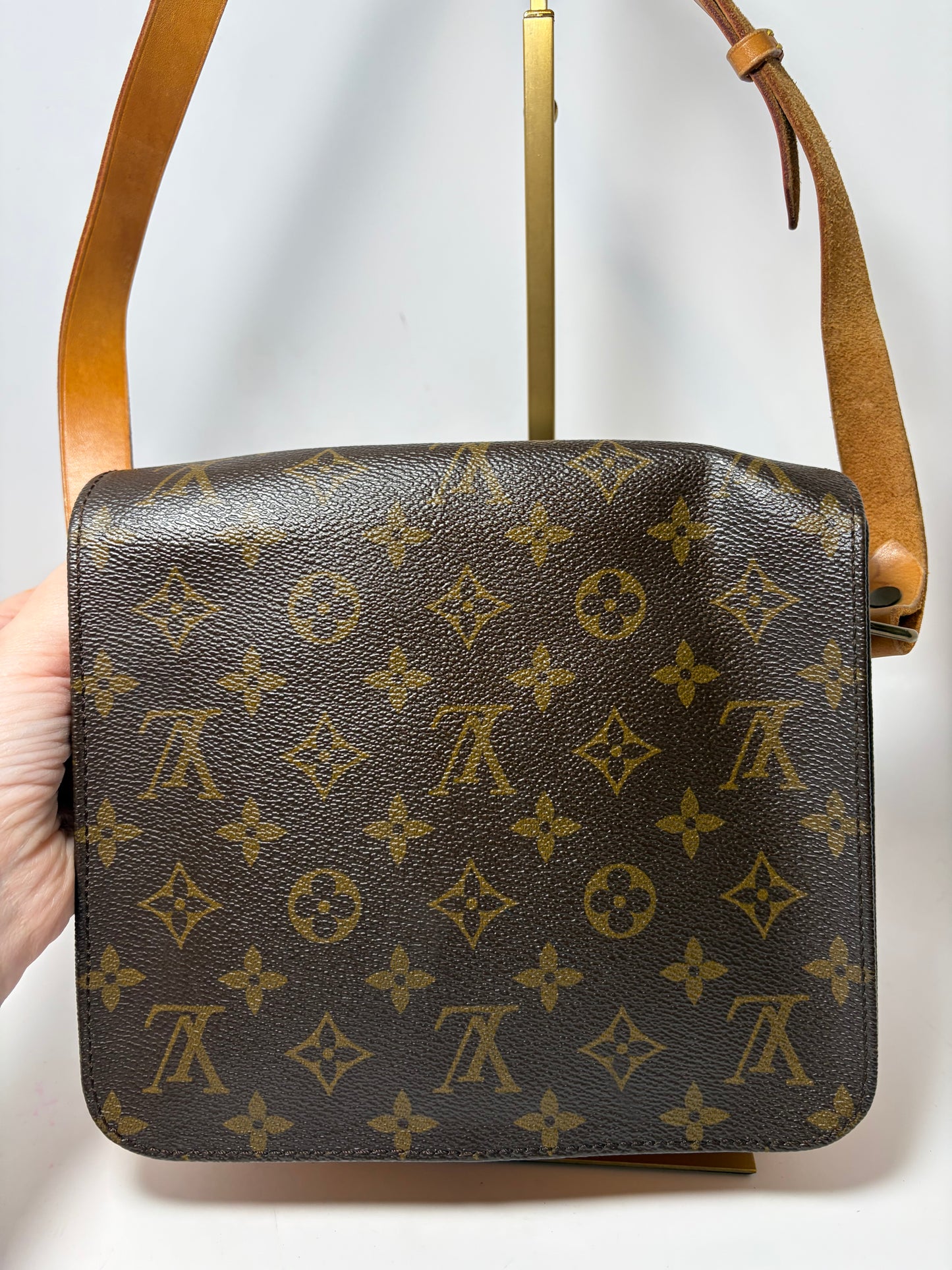 Louis Vuitton Cartouchière MM Monogram Crossbody