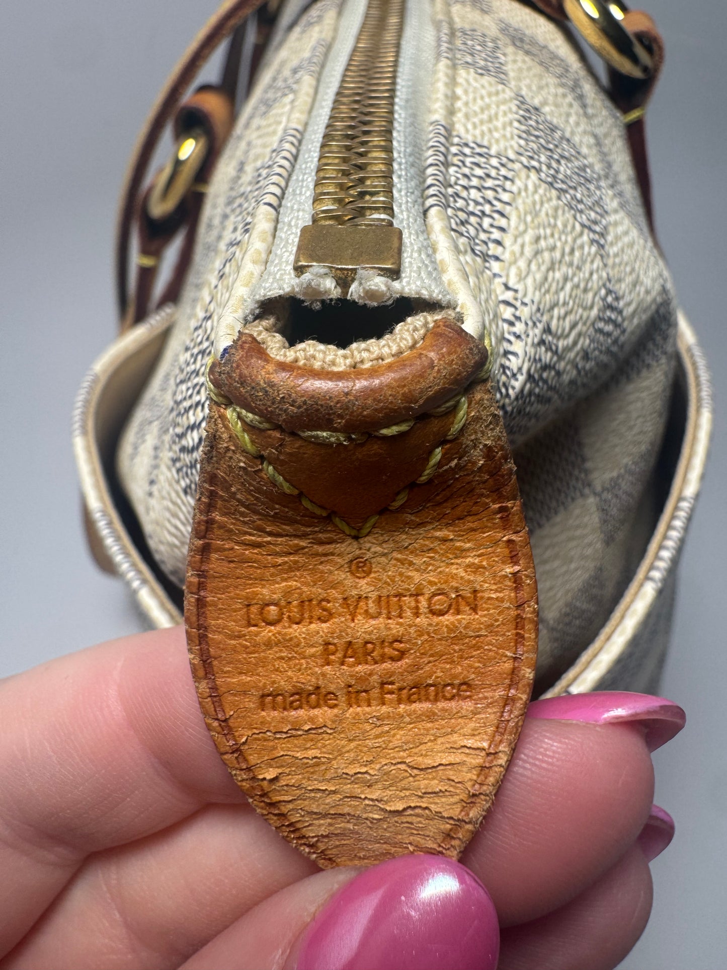 Louis Vuitton Totally PM in Damier Azur Tote Made in 2009 in France