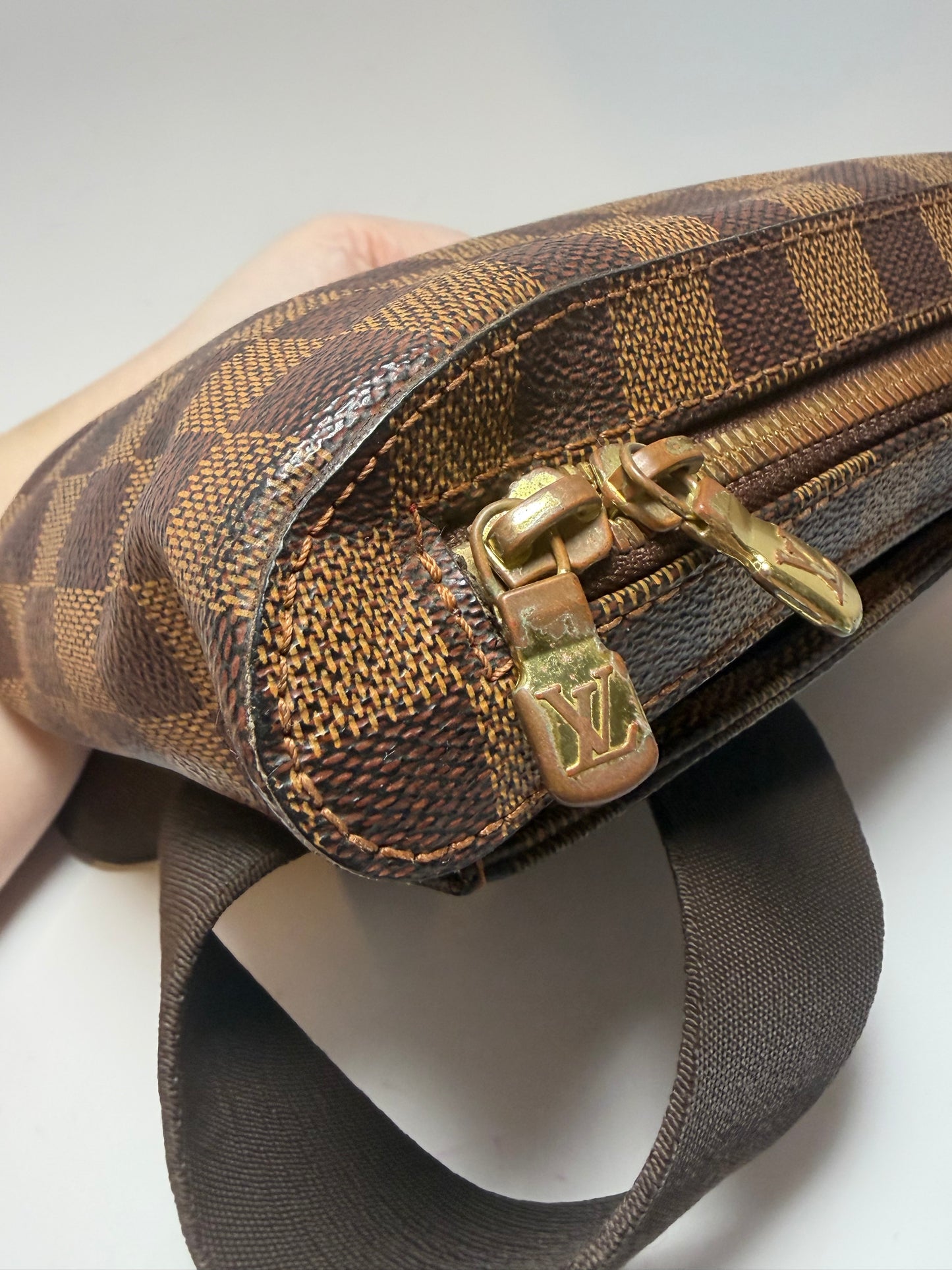 Louis Vuitton Damier Ebene Geronimo Belt Bag/Bum Bag