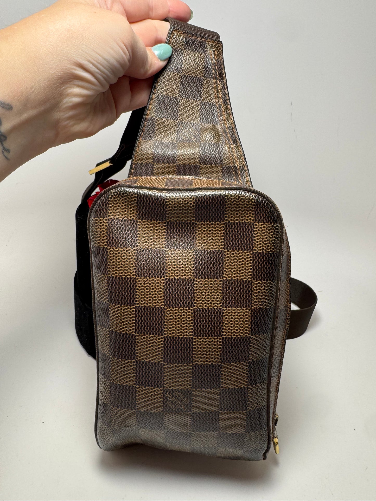 Louis Vuitton Geronimo Damier Ebene Belt Bag/Crossbody Bag