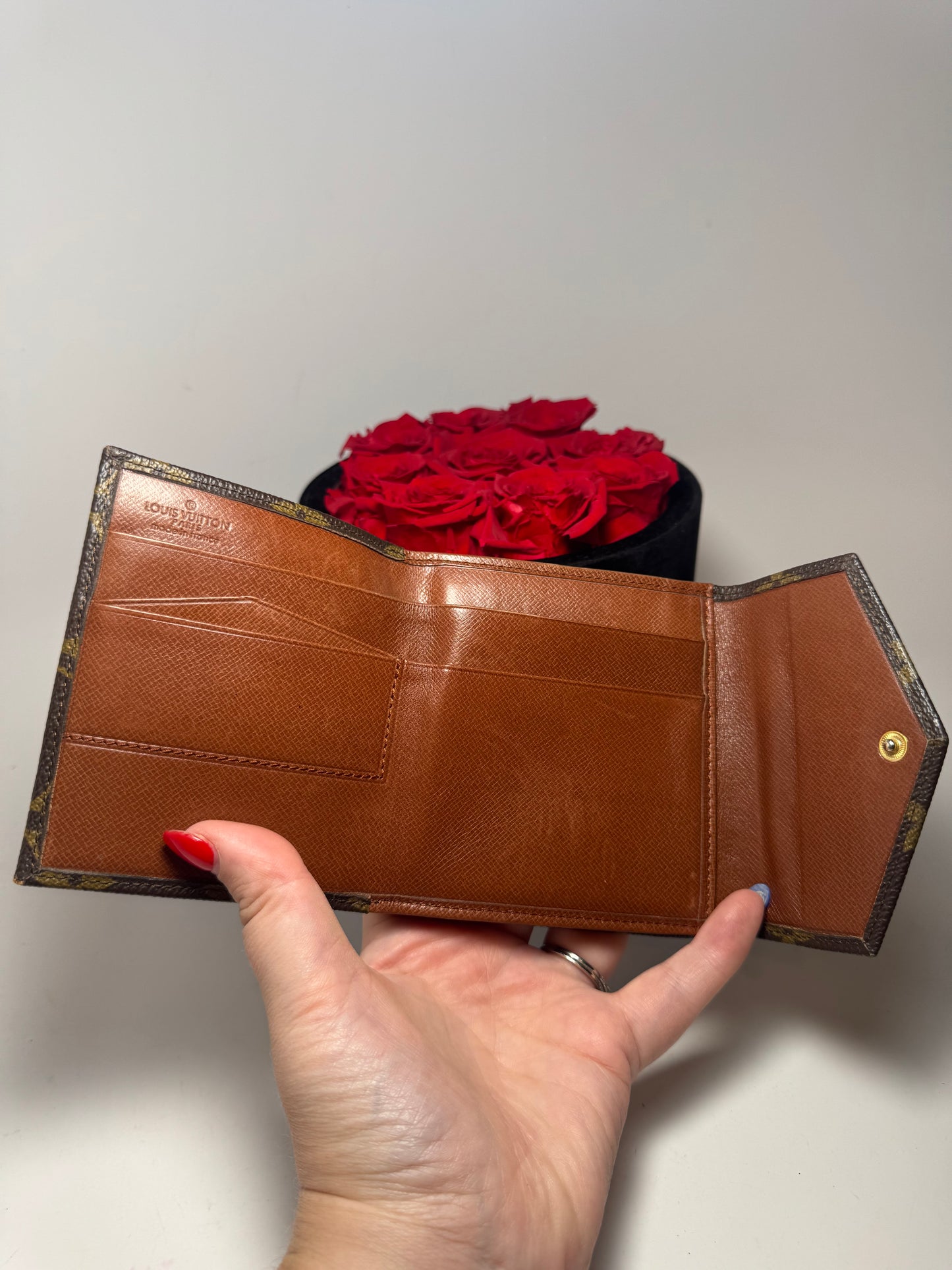 Louis Vuitton Monogram Elise Compact Monogram Wallet