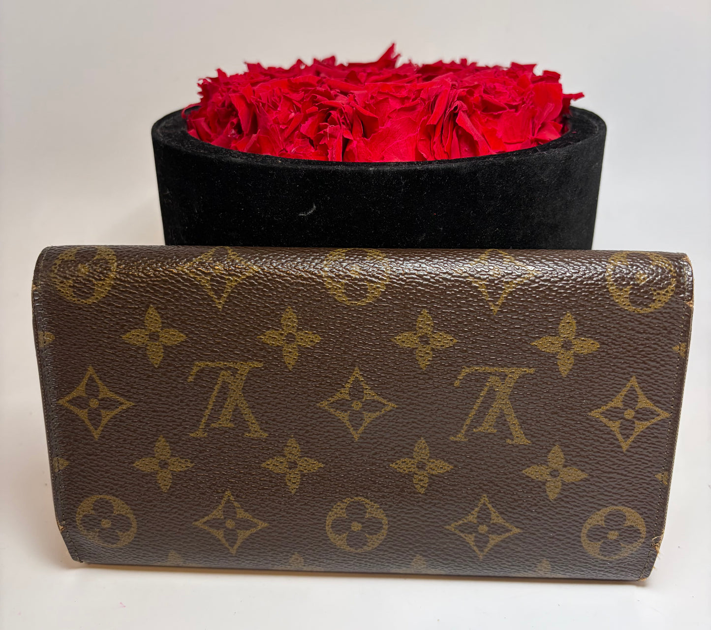 Louis Vuitton Porte Tressor International Monogram Trifold Wallet