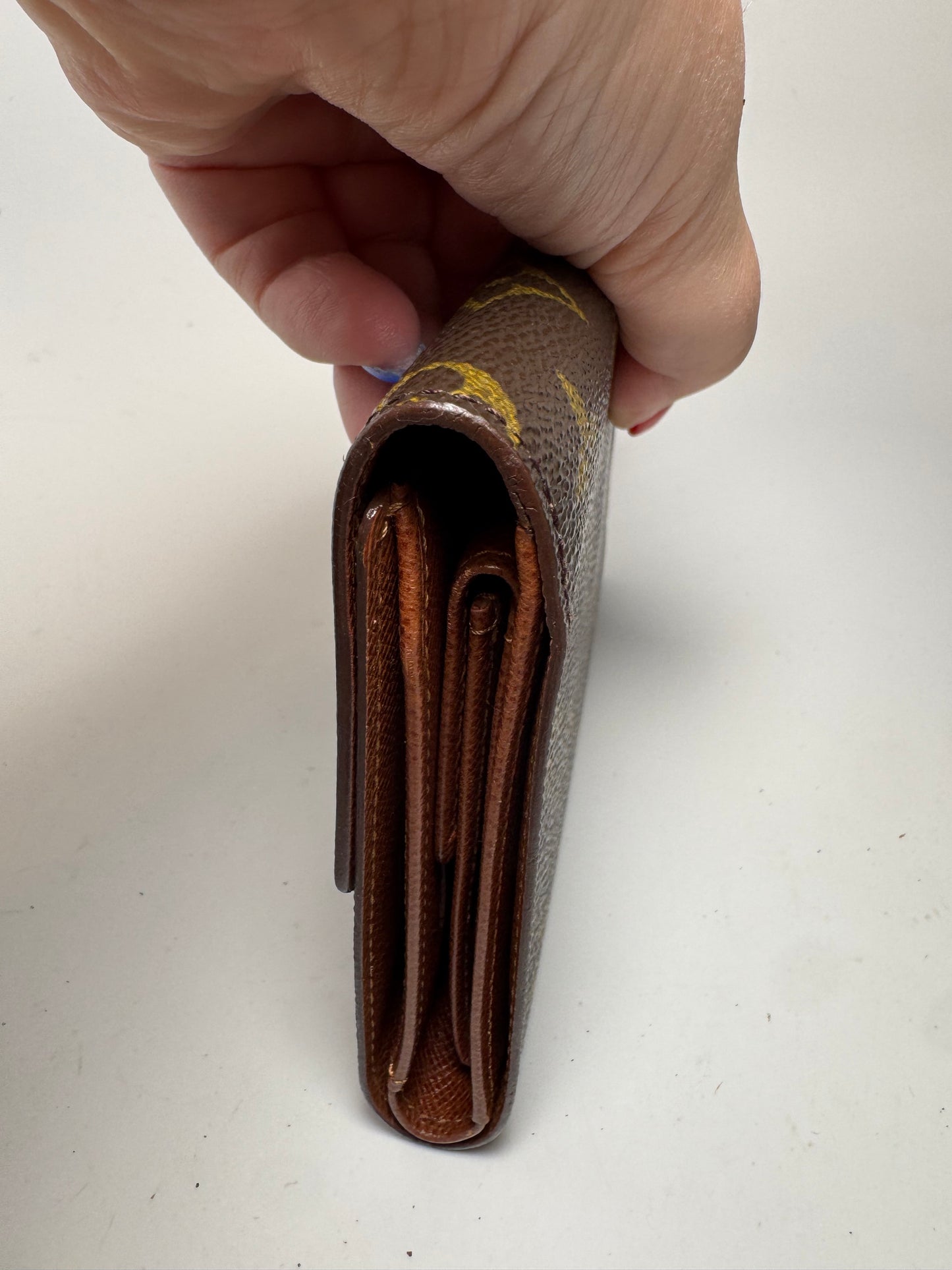 Louis Vuitton Monogram Porte Tresor Etui Papiers Wallet April 2000 in France