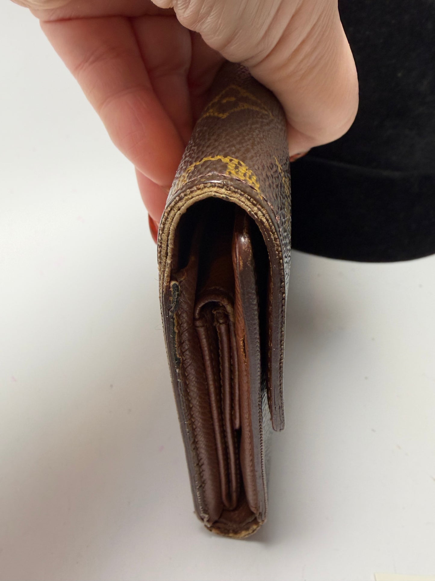 Louis Vuitton Etui Papier Tressor Monogram Wallet