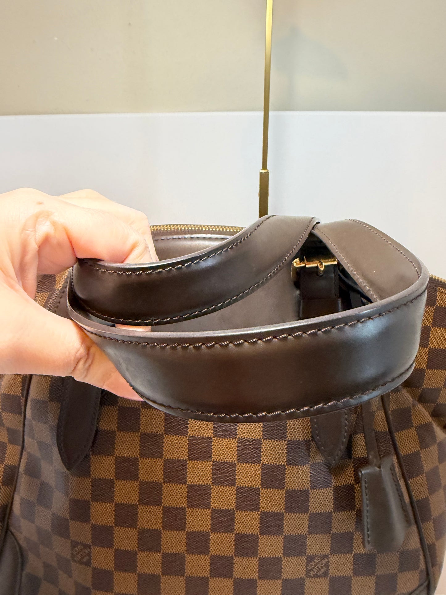Louis Vuitton Damier Ebene Verona GM Shoulder Bag