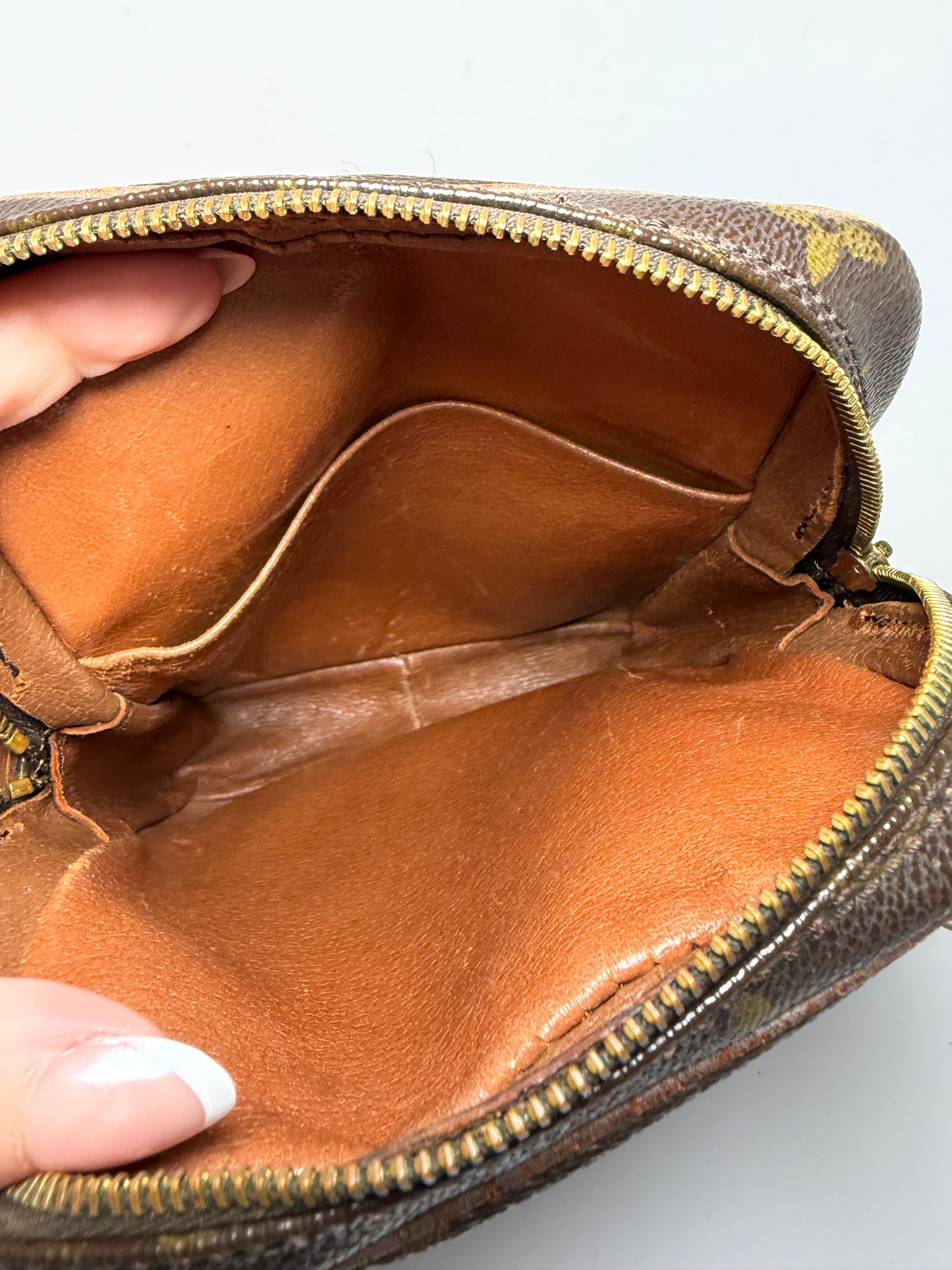 Louis Vuitton Mini Danube Momogram Crossbody-fair condition