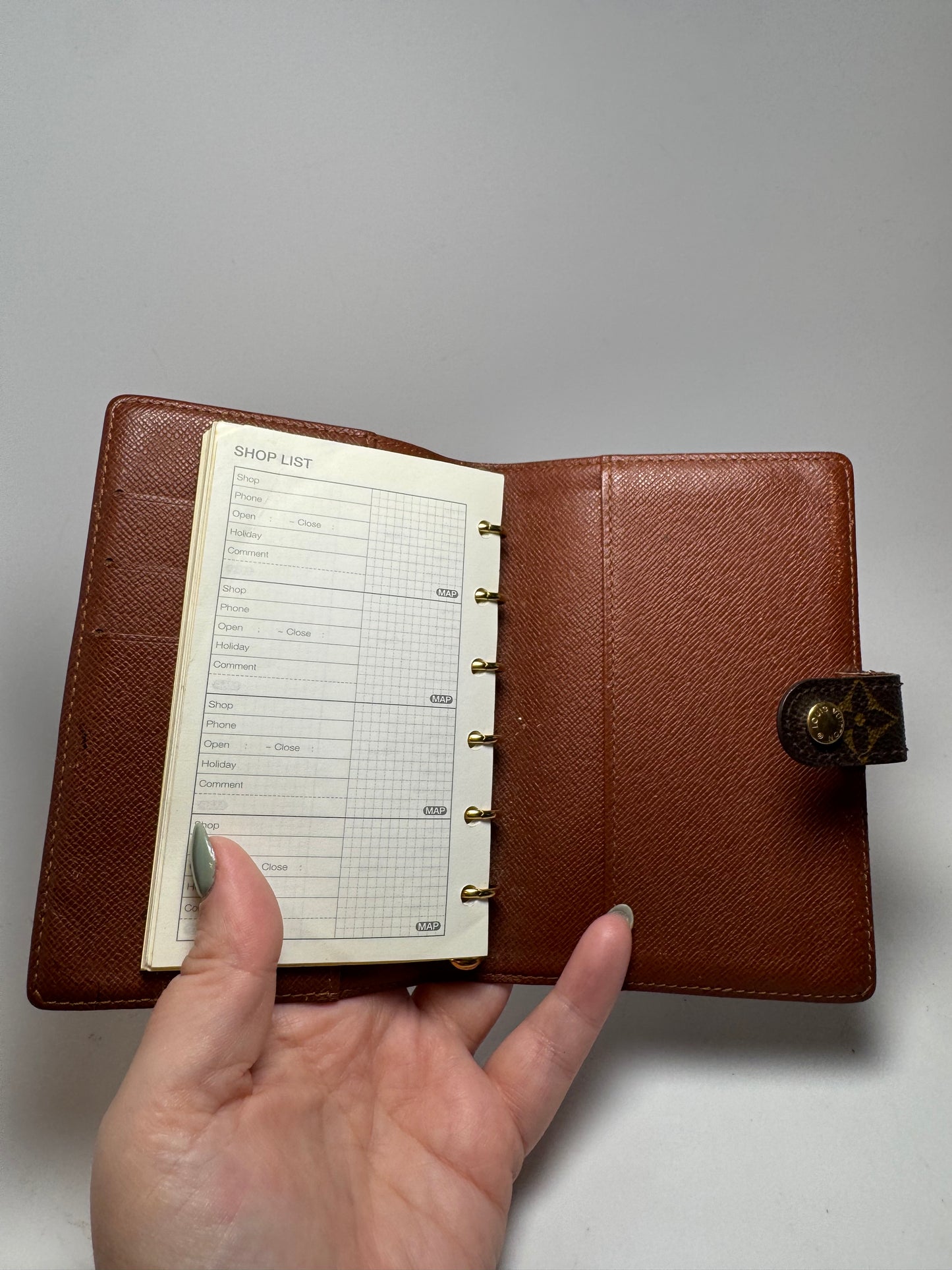 Louis Vuitton Agenda PM Monogram Planner / Passport Holder