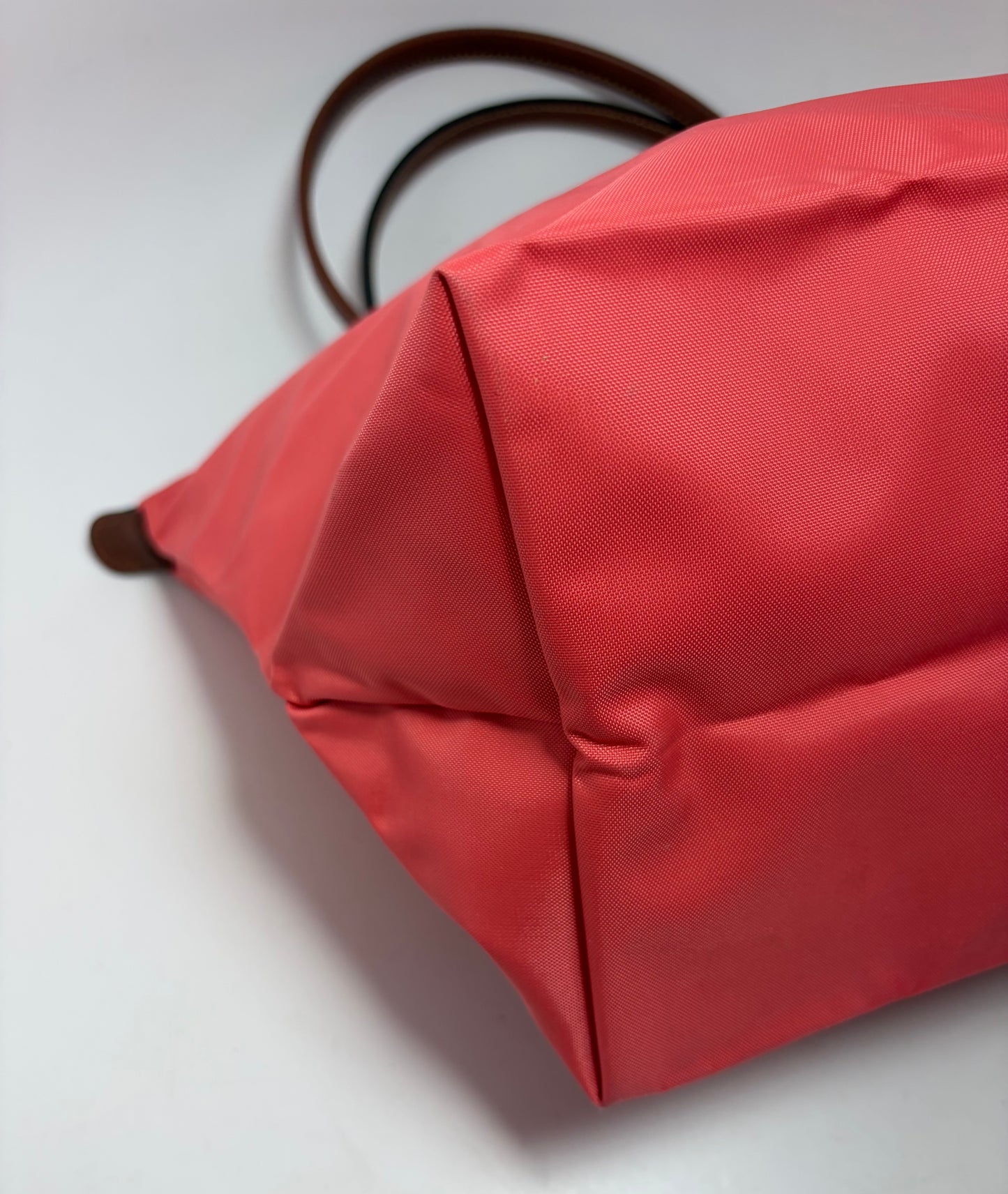 Longchamp Le Pliage Strawberry Pink Tote Medium