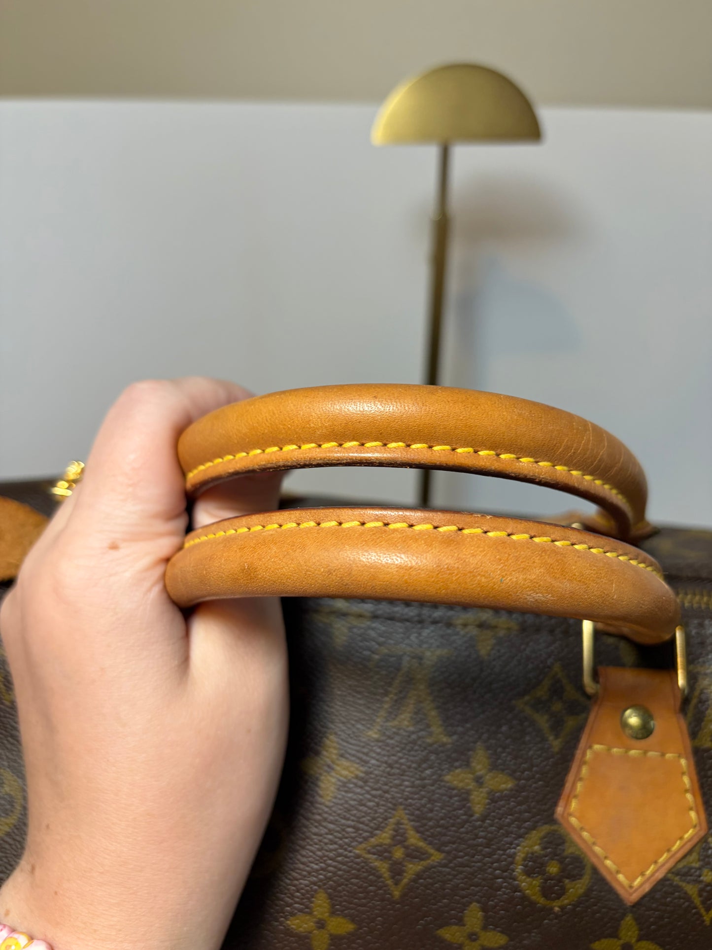 Louis Vuitton Speedy 40 Monogram, Made in France June 1994