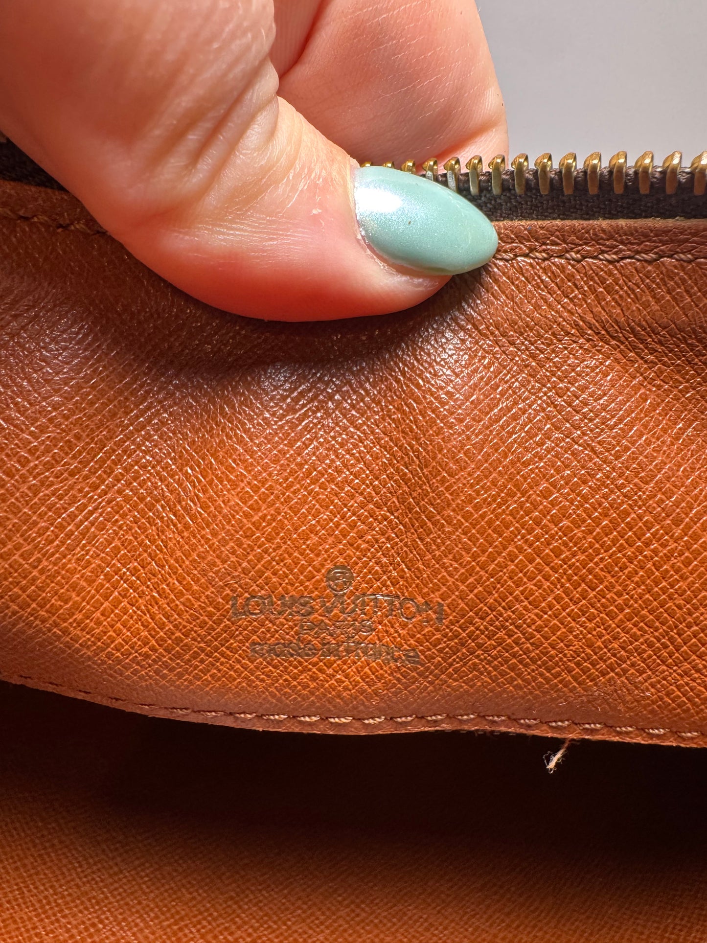 Louis Vuitton Boulogne 30 Monogram Shoulder Bag Vintage