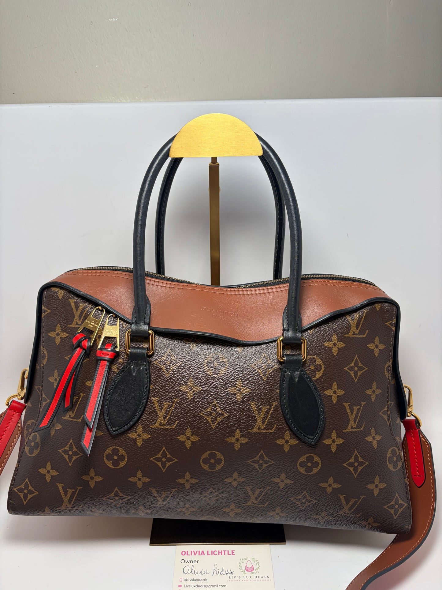 Louis Vuitton Tuileries Monogram Handbag/Shoulder Bag Monogram