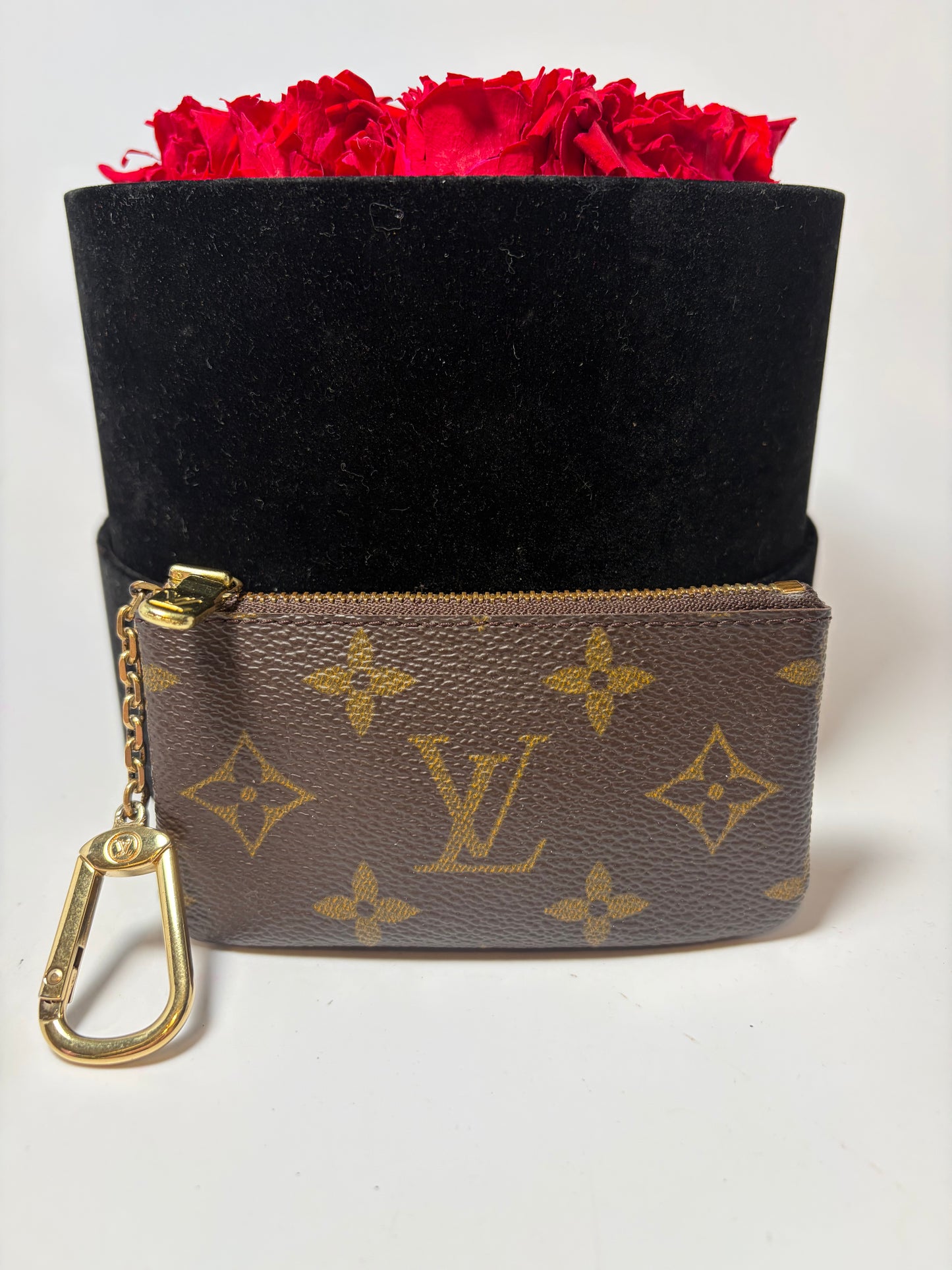 Louis Vuitton Monogram Key Pouch/Key Cles