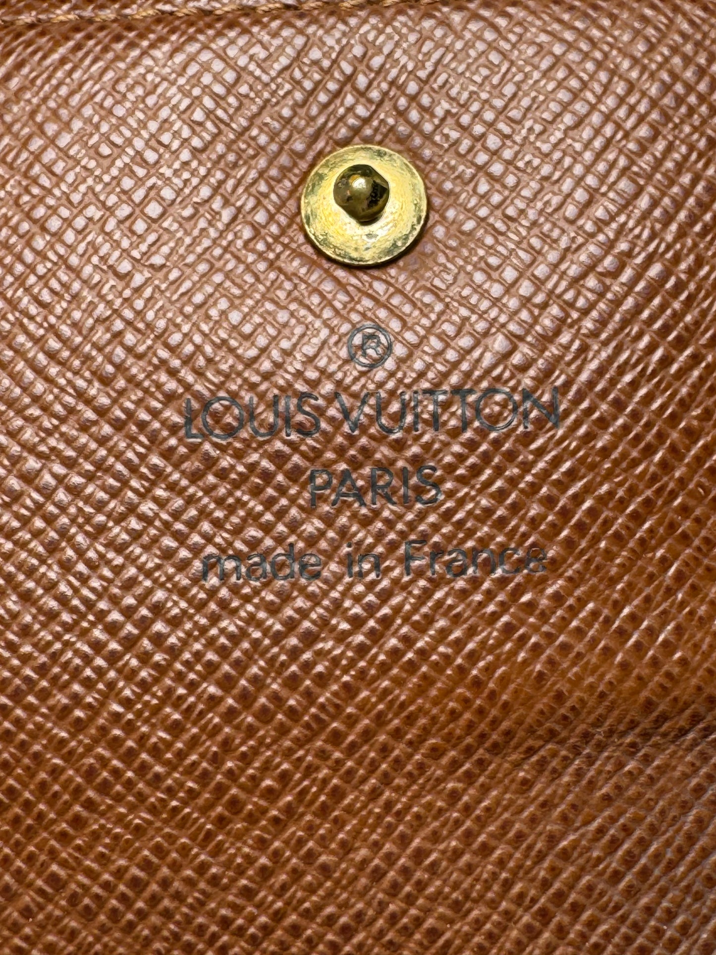 Louis Vuitton Elise Trifold Canvas Monogram Wallet-November 2004