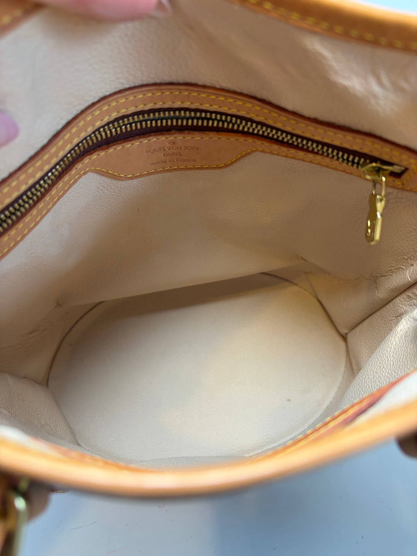 Louis Vuitton Petite Bucket Bag PM Monogram Tote/Shoulder Bag