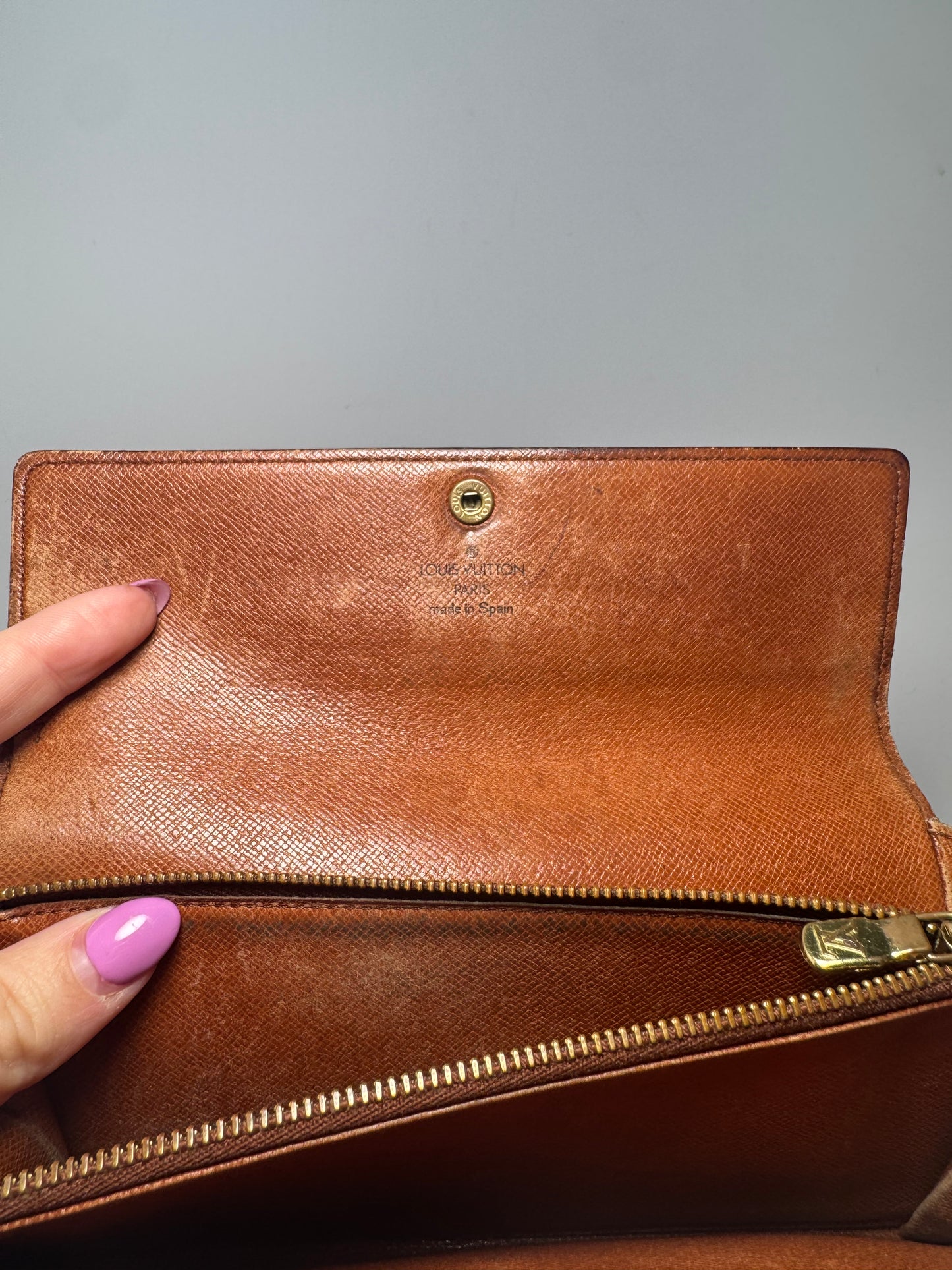 Louis Vuitton Sarah Monogram Long Snap Wallet