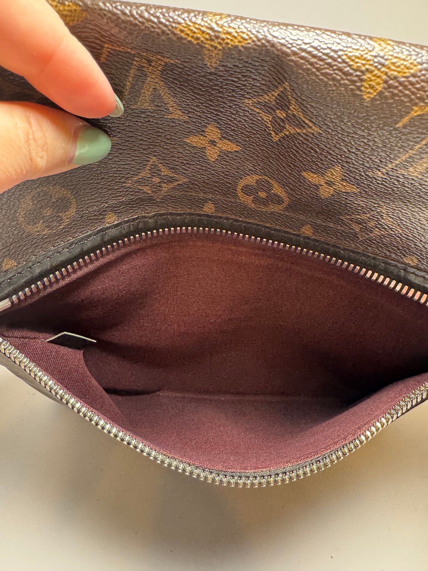 Louis Vuitton Macassar Bass GM Black Leather & Monogram Crossbody
