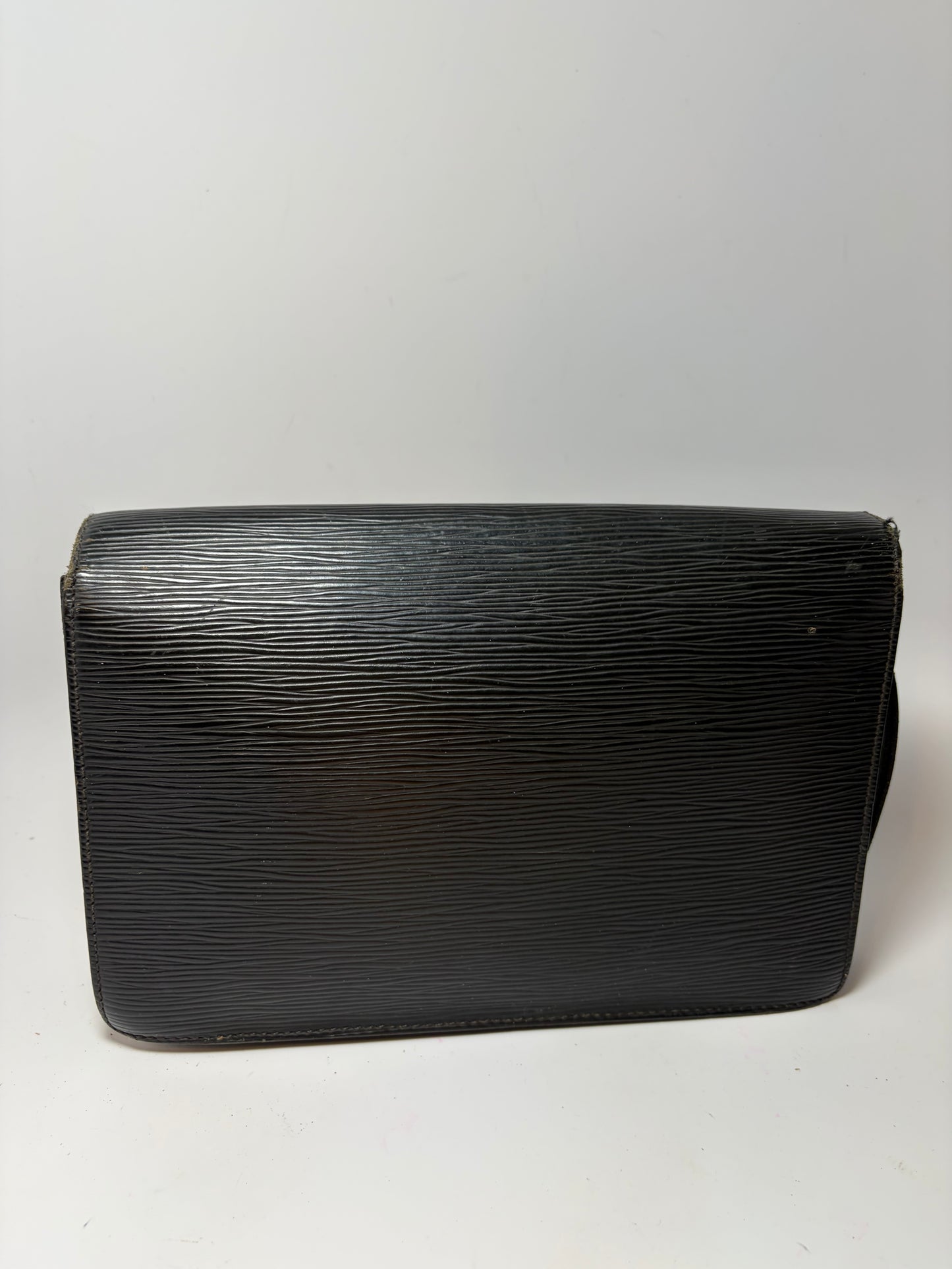 Louis Vuitton Black Epi Leather Pochette Sellier Draggone Clutch Bag