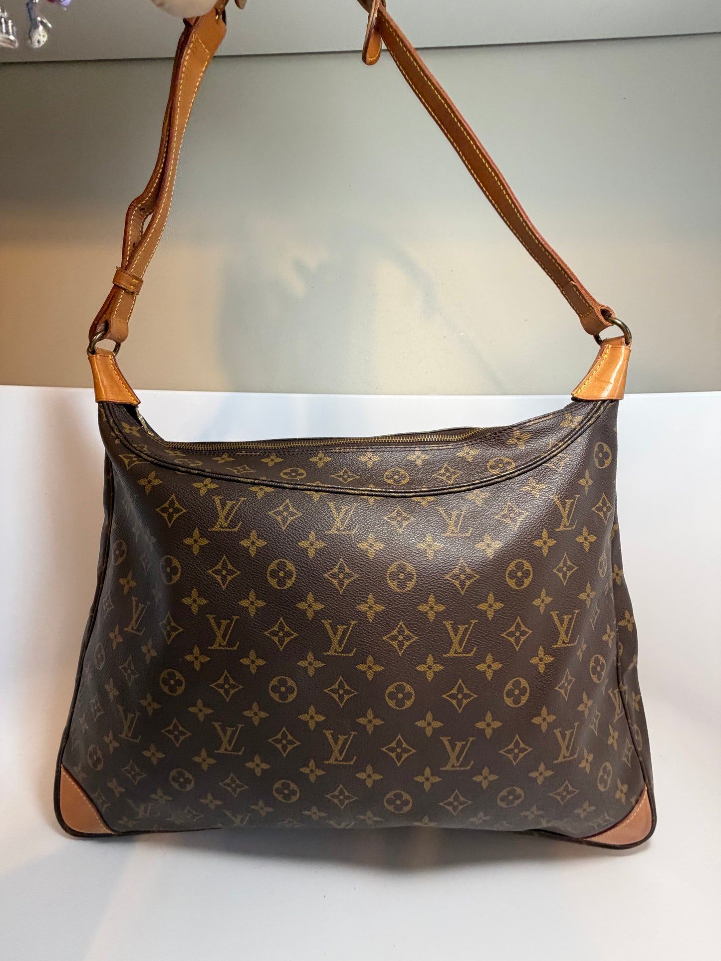 Louis Vuitton Promenade Monogram Shoulder Bag, Made in France April 1990