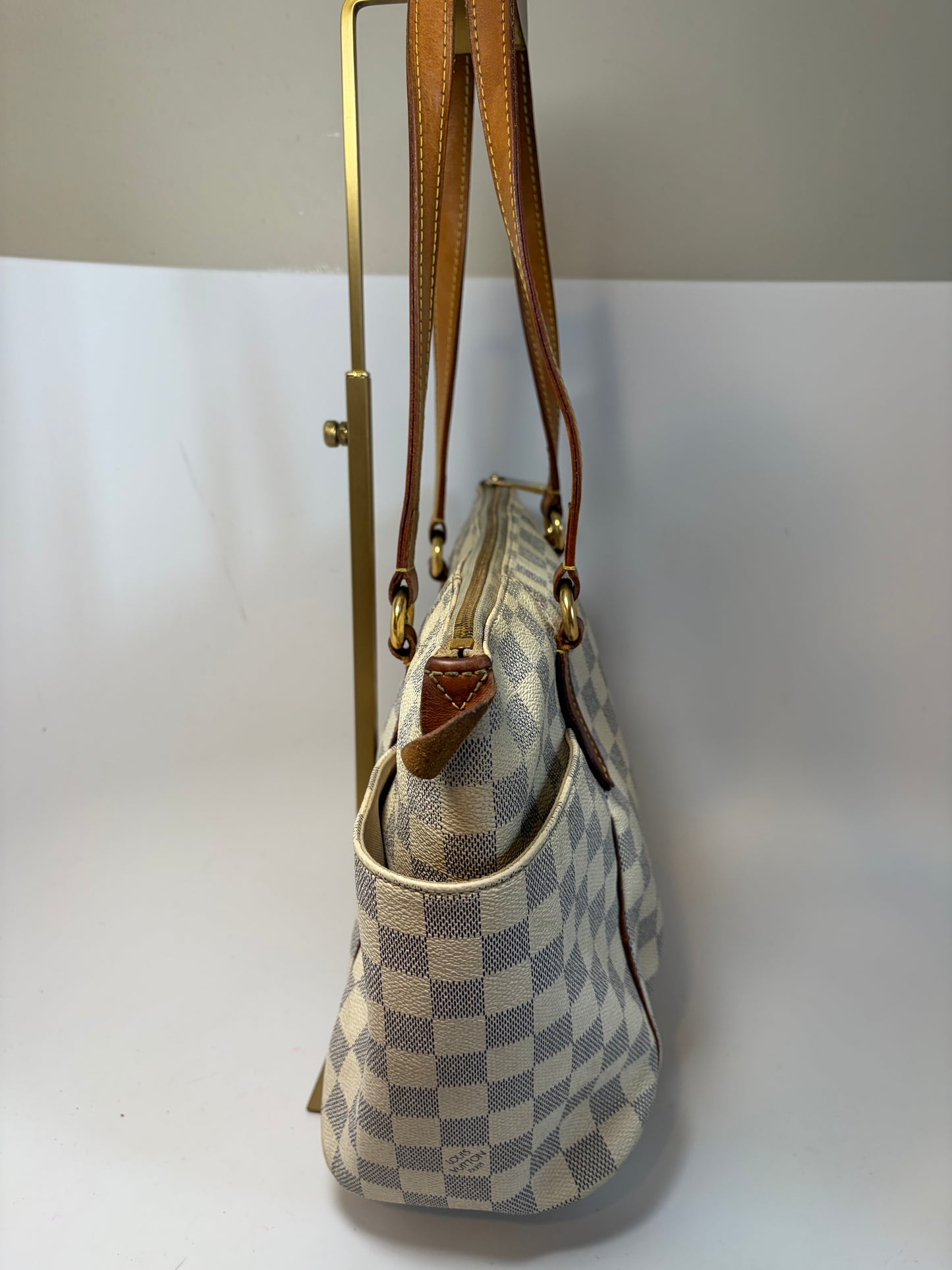 Louis Vuitton Damier Azur PM Tote with Mini Pochette Set