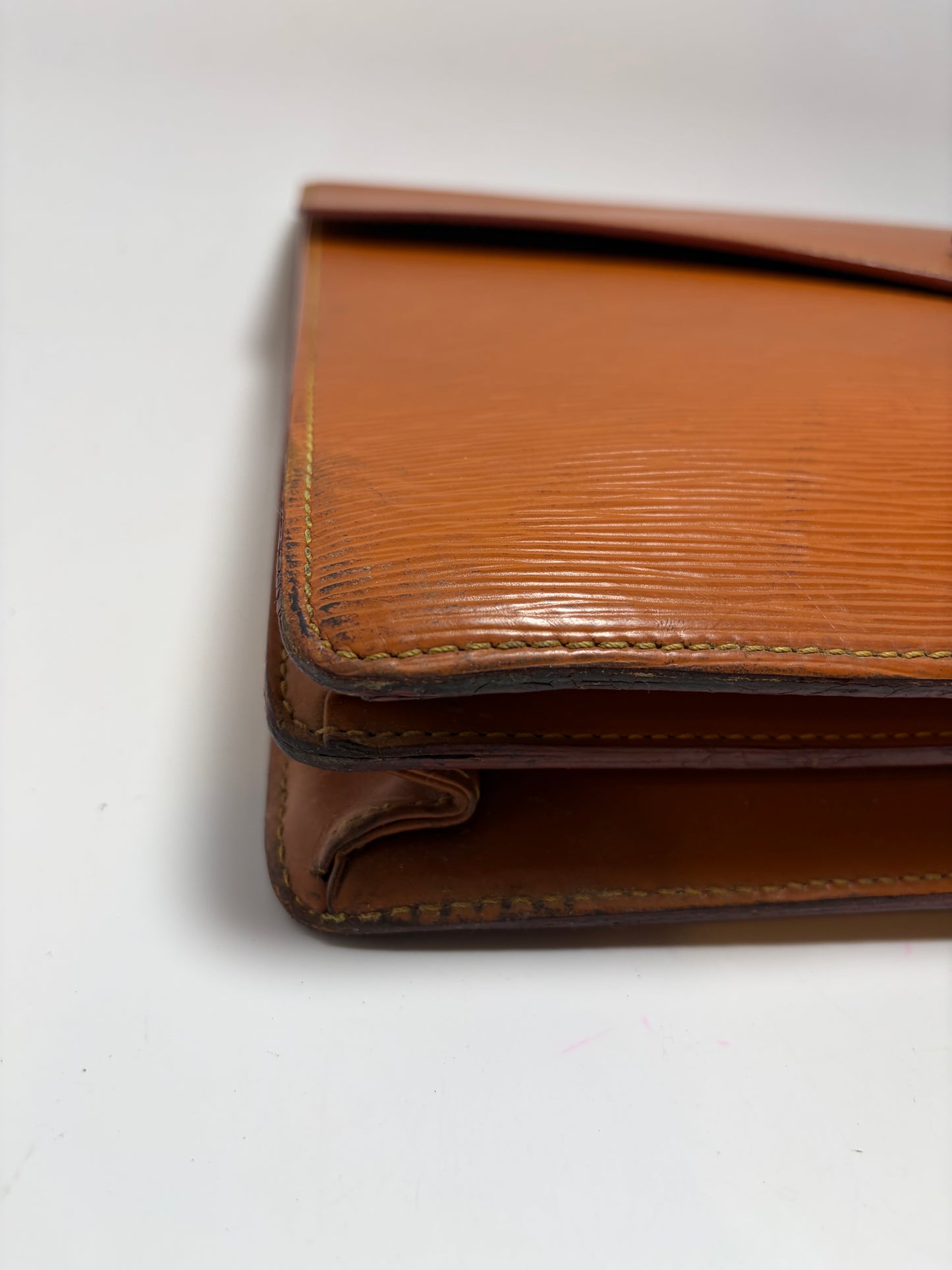 Louis Vuitton Cipango Brown Epi Leather Serviette Conseiller Briefcase/Laptop Holder