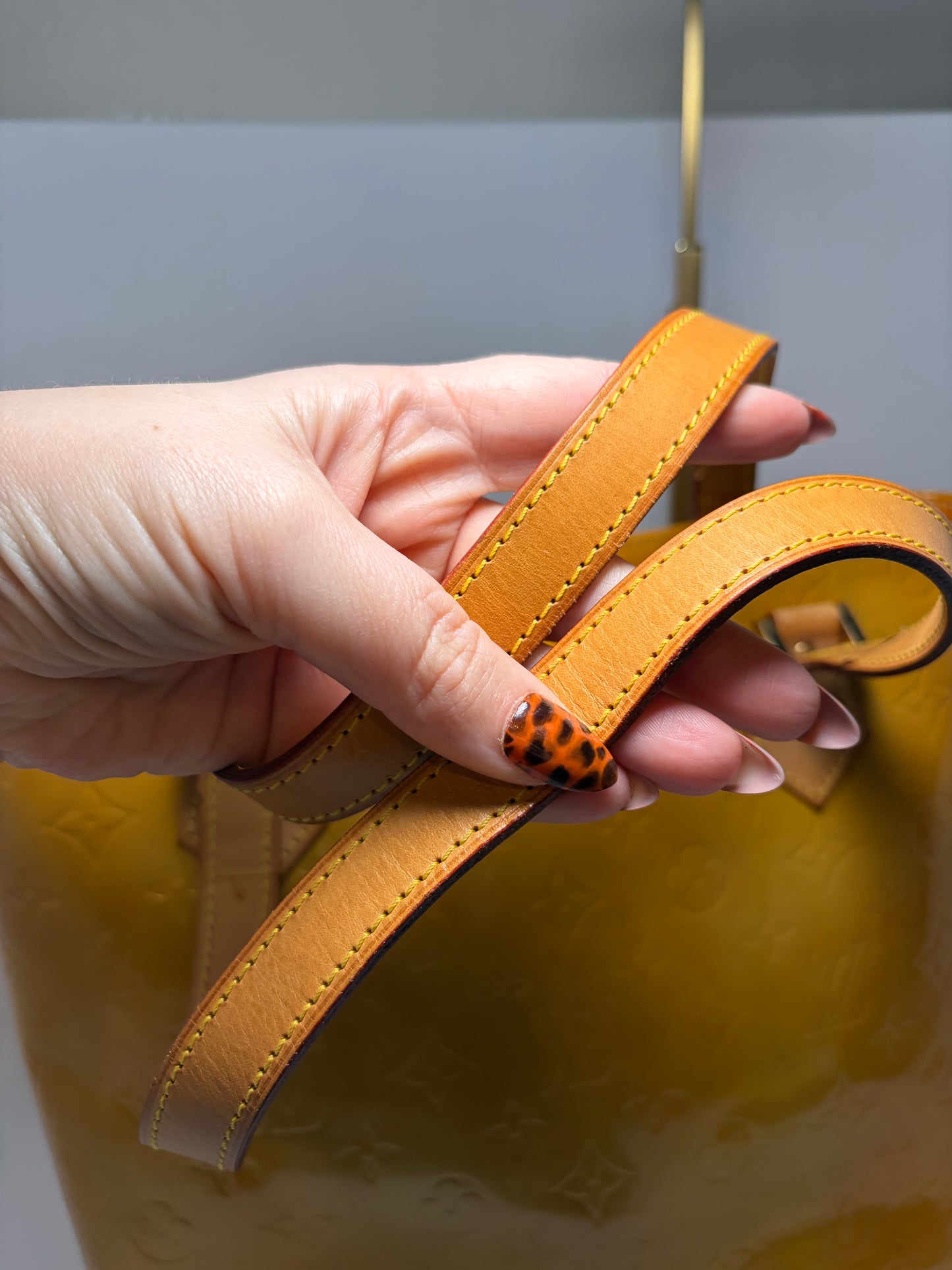 Louis Vuitton Vernis Leather Houston Tote