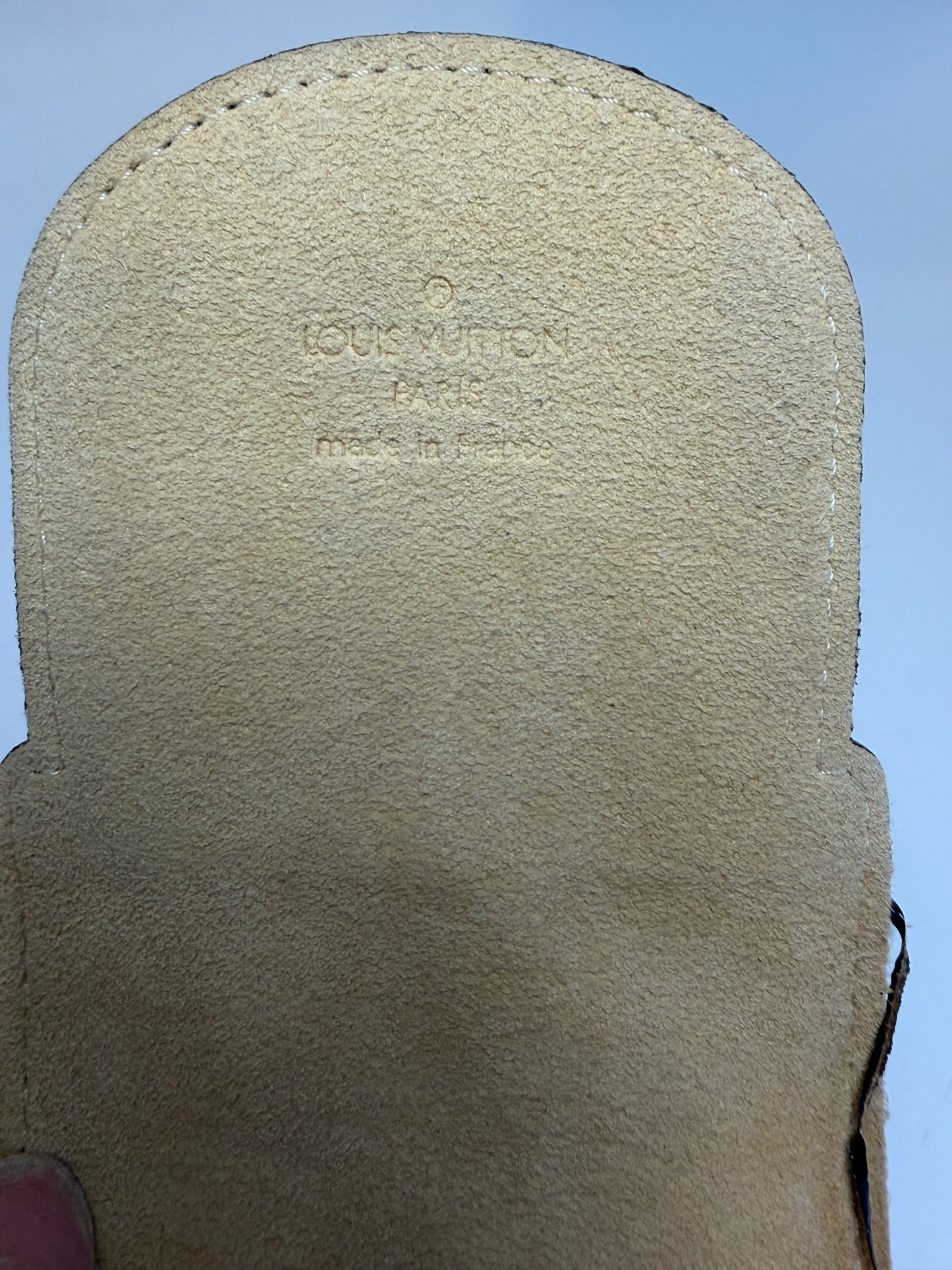 Louis Vuitton Monogram Etui Lunettes Rabat Sunglasses/Glasses Case Pouch