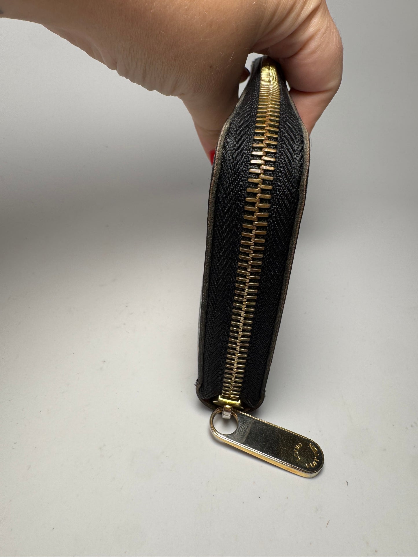 Louis Vuitton Multicolor Monogram Murakami Black Zippy Wallet
