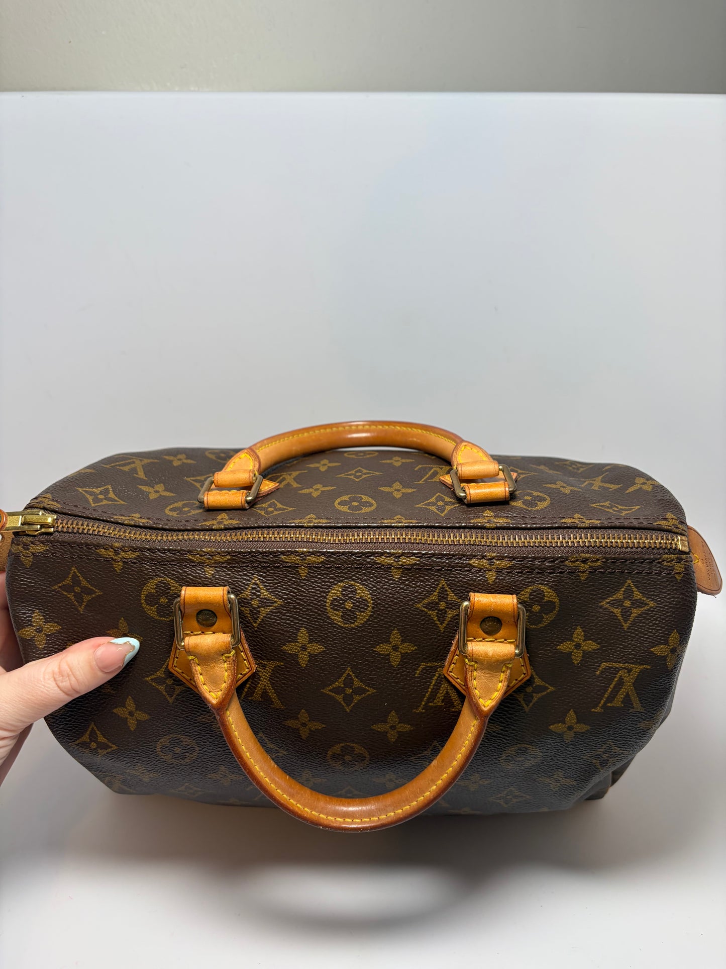 Louis Vuitton Speedy 30 Monogram, Made in France September 1993- comes with lock & key