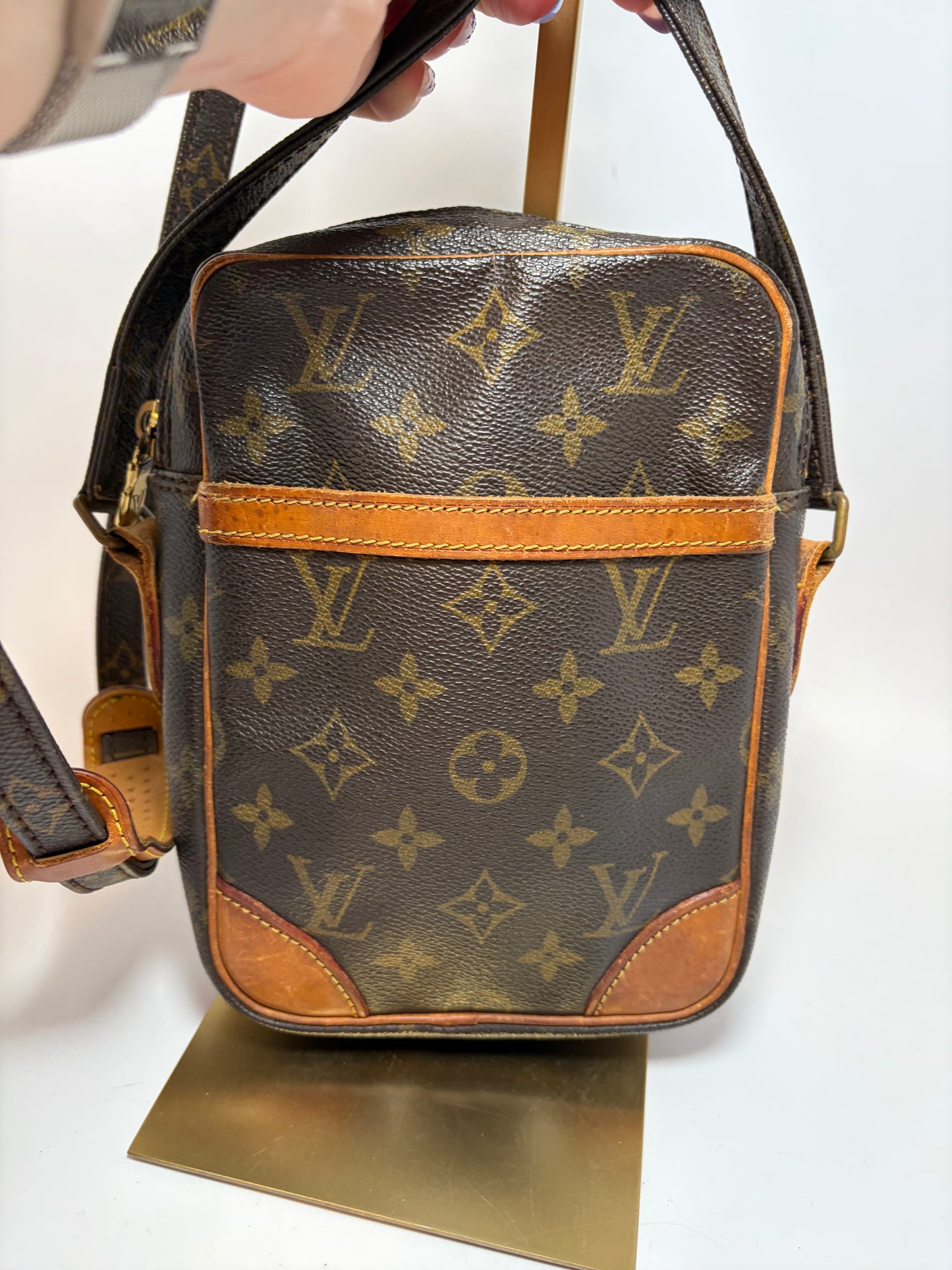 Louis Vuitton Danube Monogram Crossbody, Pre Date Code