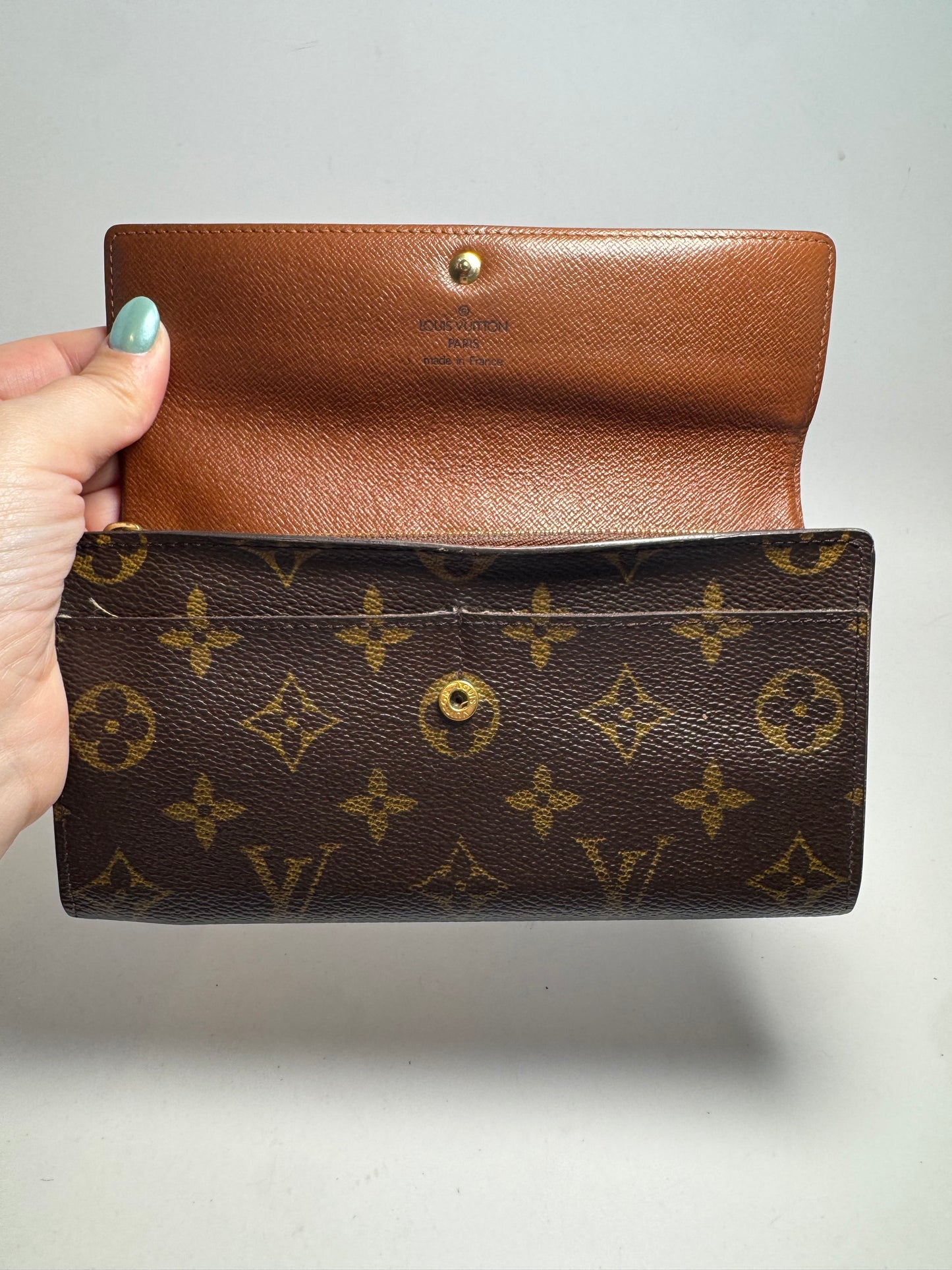 Louis Vuitton Sarah Monogram Wallet Vintage