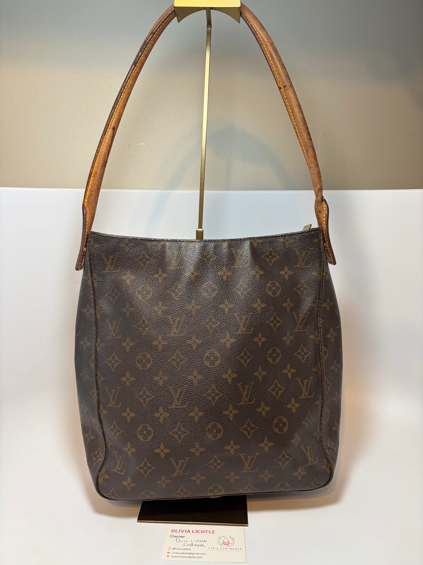 Louis Vuitton Looping GM Monogram Shoulder Bag