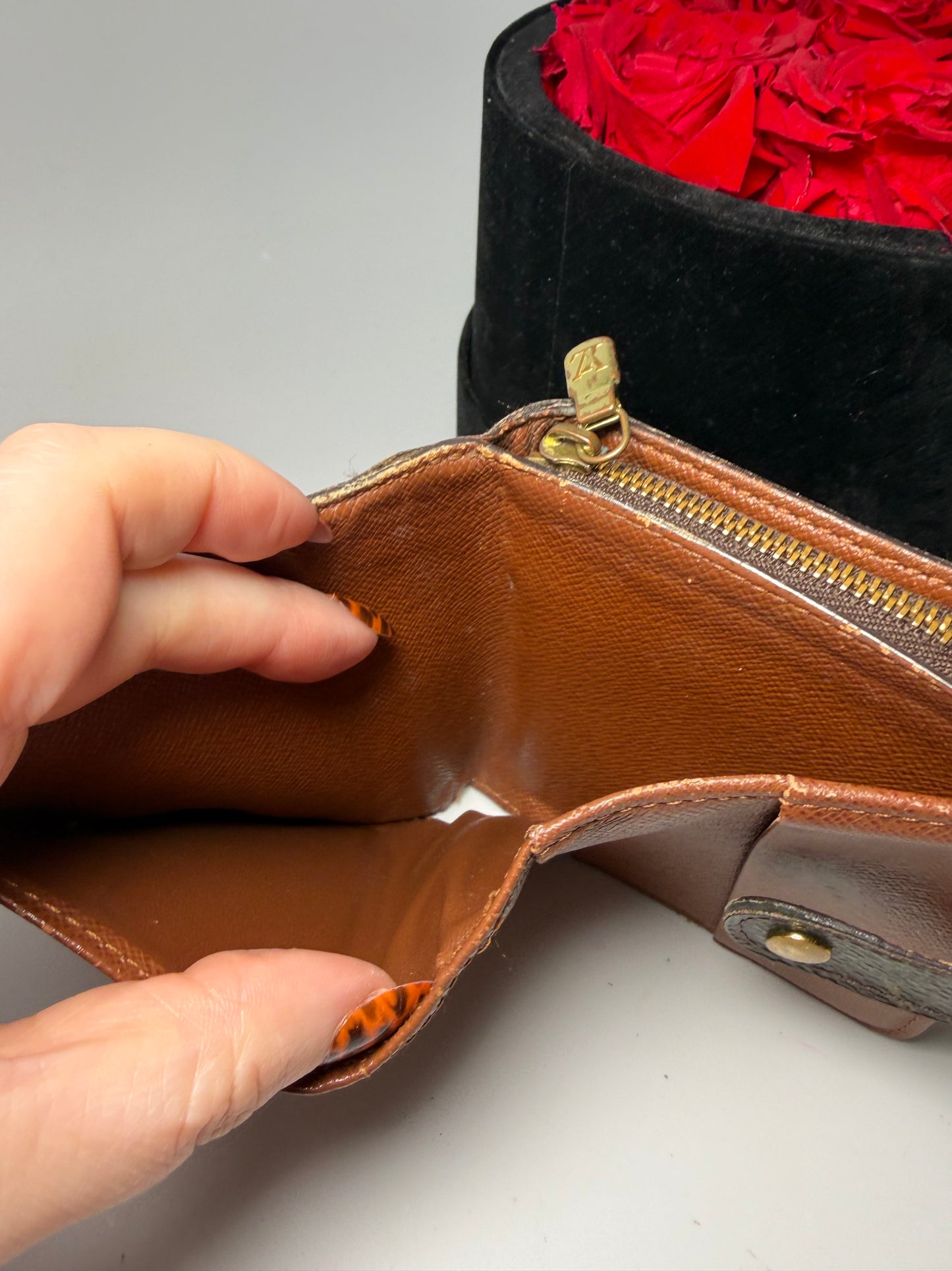 Louis Vuitton Monogram Zippy Compact Wallet