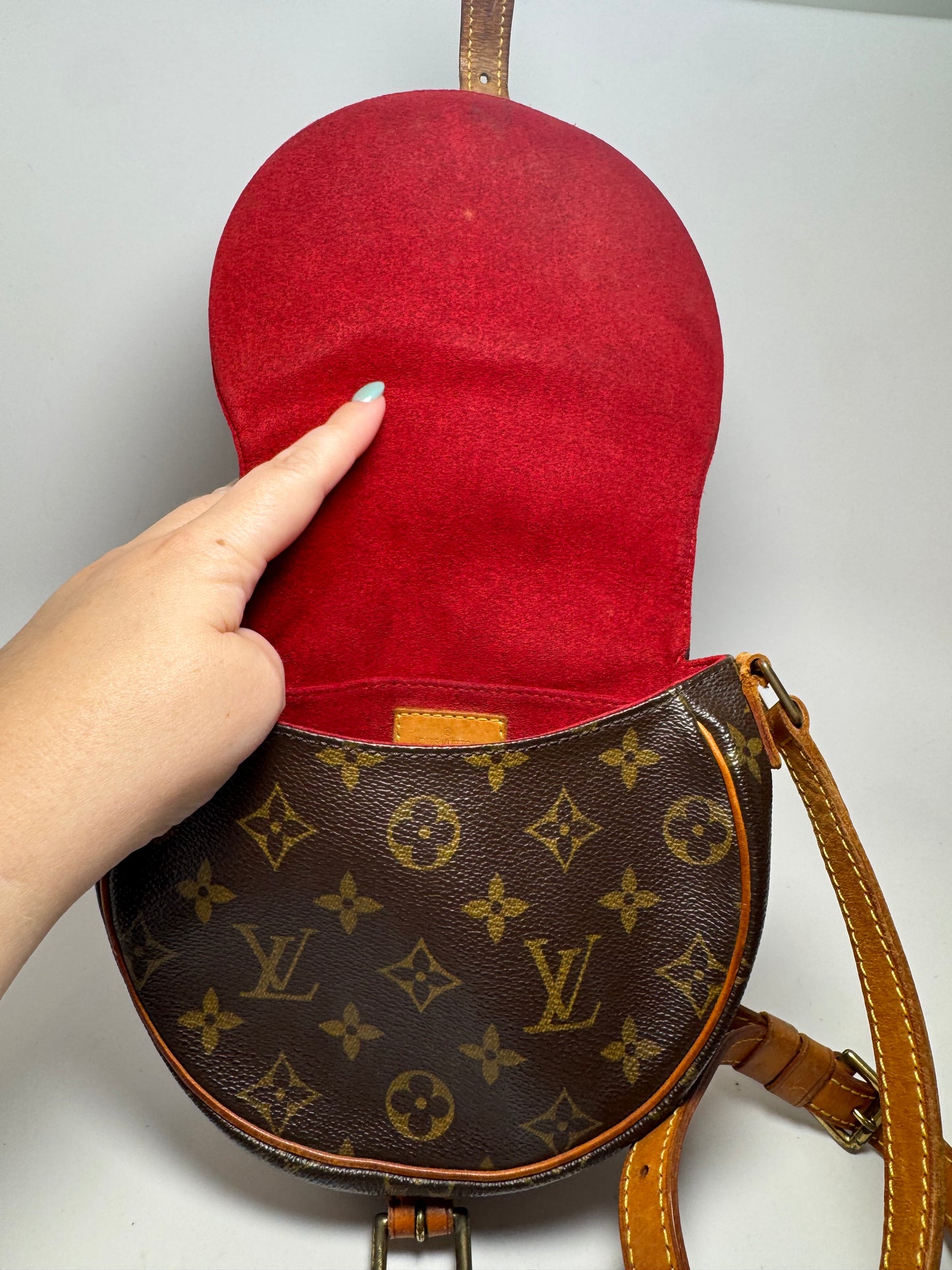 Louis Vuitton Tambourin Monogram Crossbody (RARE!)