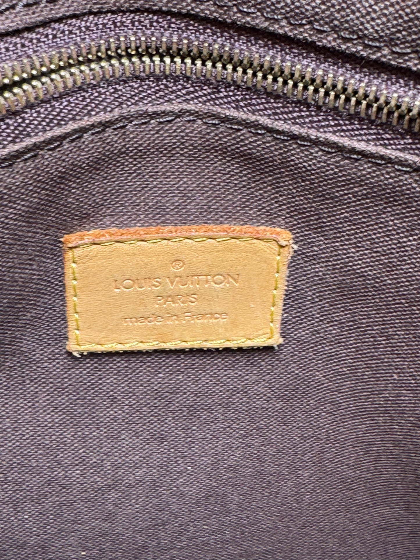 Louis Vuitton Menilmontant PM Monogram Pleated Crossbody