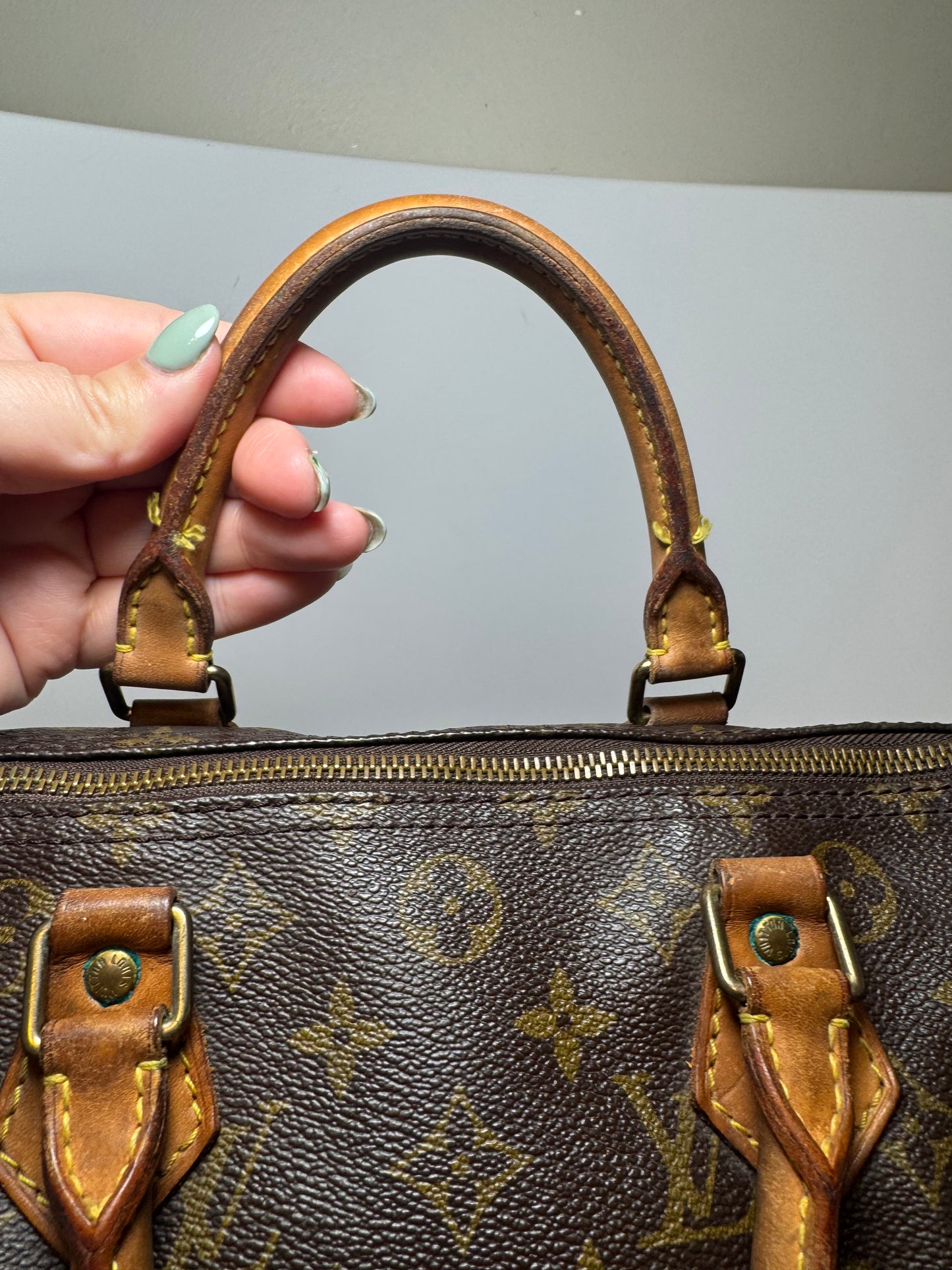 Louis Vuitton Speedy 30 Monogram-July 1993 in France