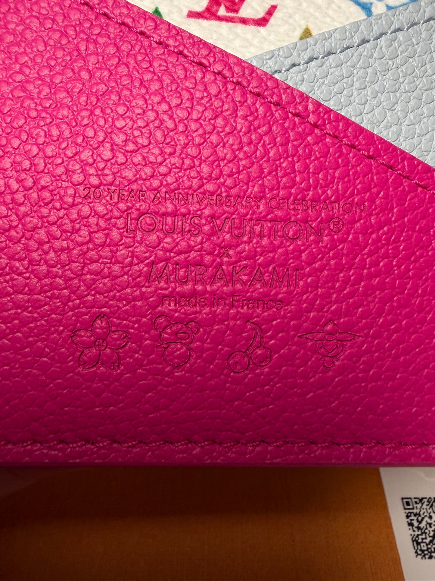 Louis Vuitton x Takashi Murakami (LV x TM) Criss Cross Card Wallet NWT Full set & receipt