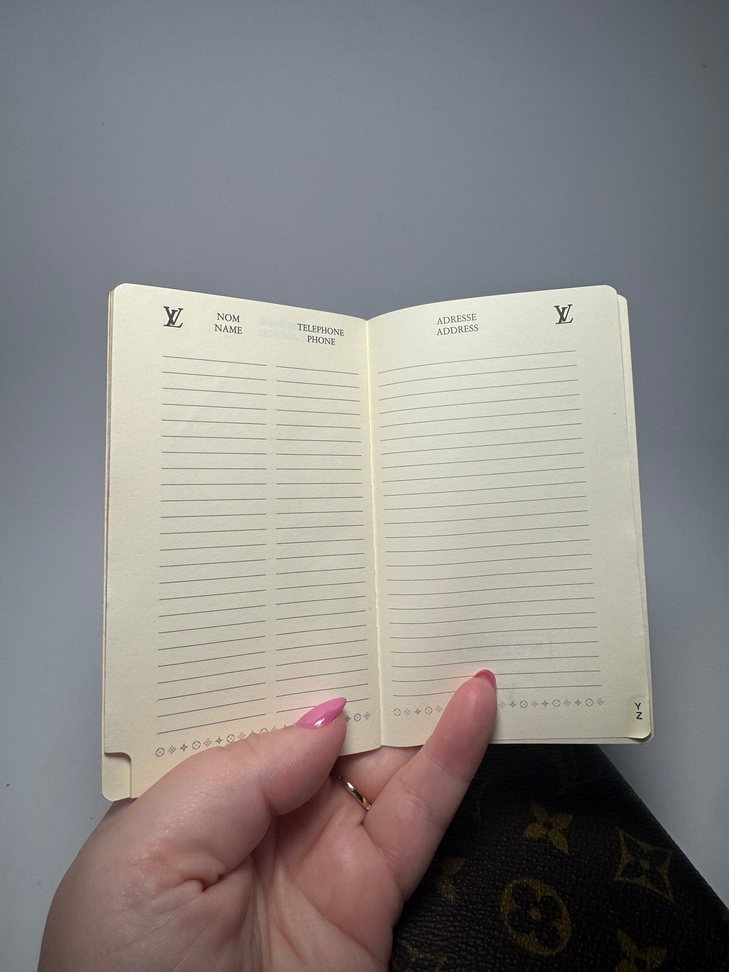 Louis Vuitton Agenda PM (Small Size)/Passport Holder comes with inserts