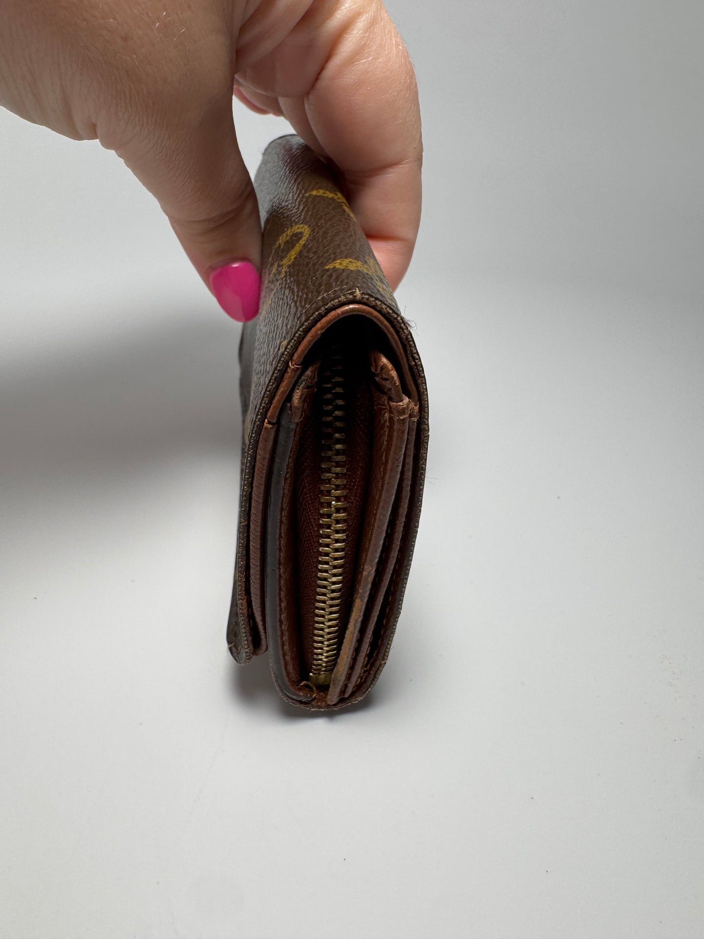 Louis Vuitton Porte Monnaie Billets stressor Monogram Snap Wallet-September 2004 France